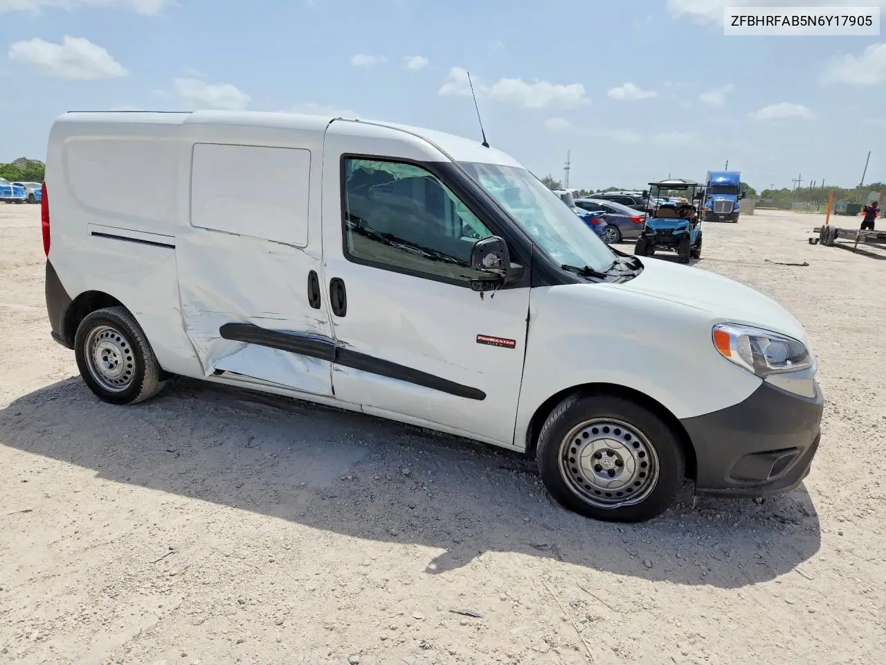 2022 Ram Promaster City Tradesman VIN: ZFBHRFAB5N6Y17905 Lot: 60273096