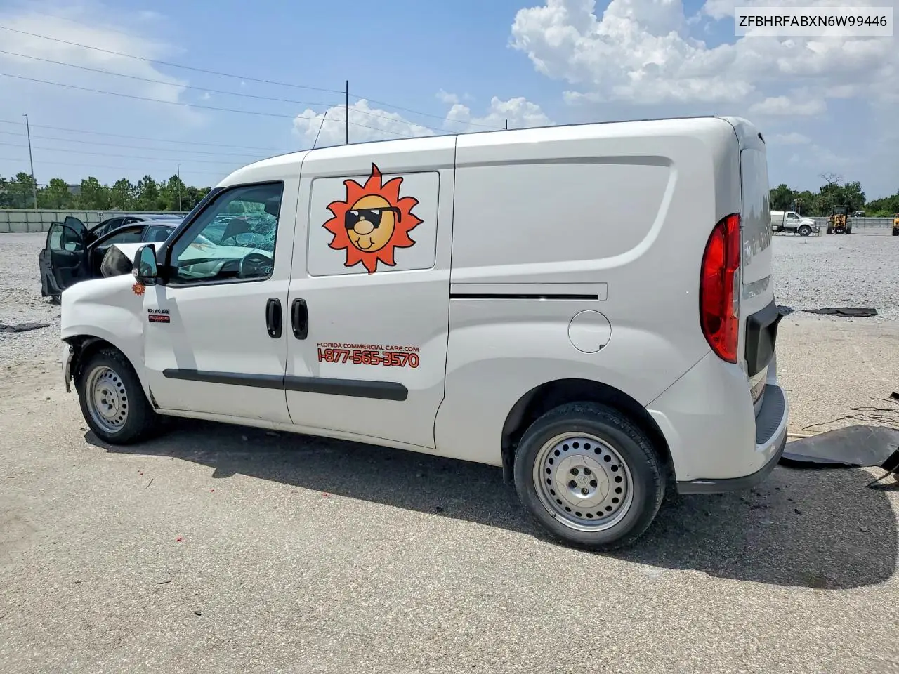 2022 Ram Promaster City Tradesman Delivery Van VIN: ZFBHRFABXN6W99446 Lot: 60504276