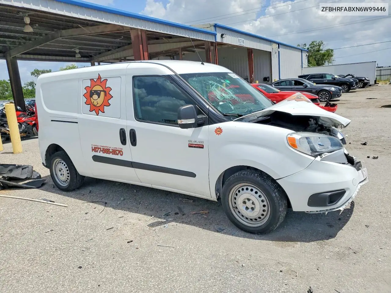 2022 Ram Promaster City Tradesman Delivery Van VIN: ZFBHRFABXN6W99446 Lot: 60504276