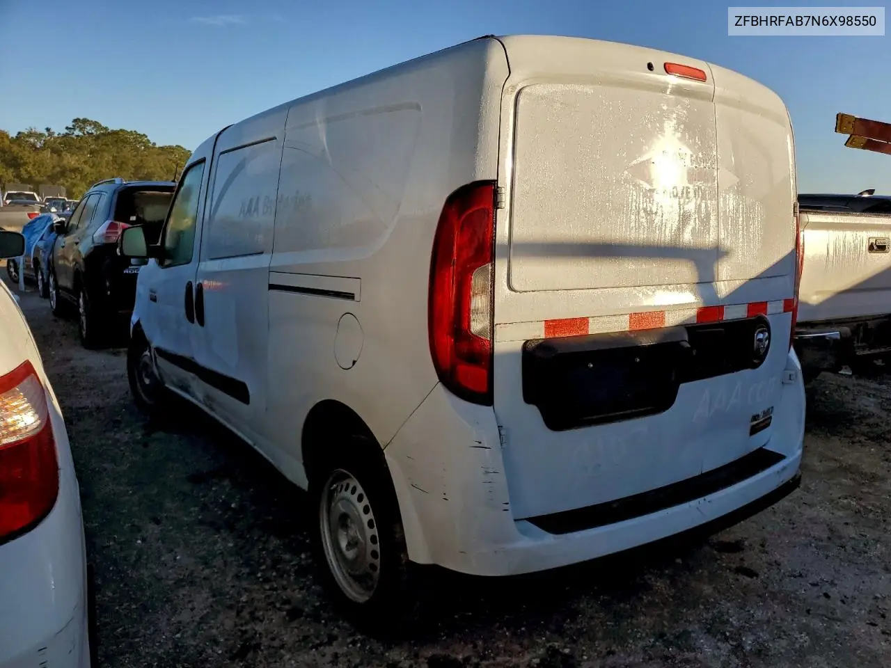 ZFBHRFAB7N6X98550 2022 Ram Promaster City - Pri Fleet - Ck Eng Lt On