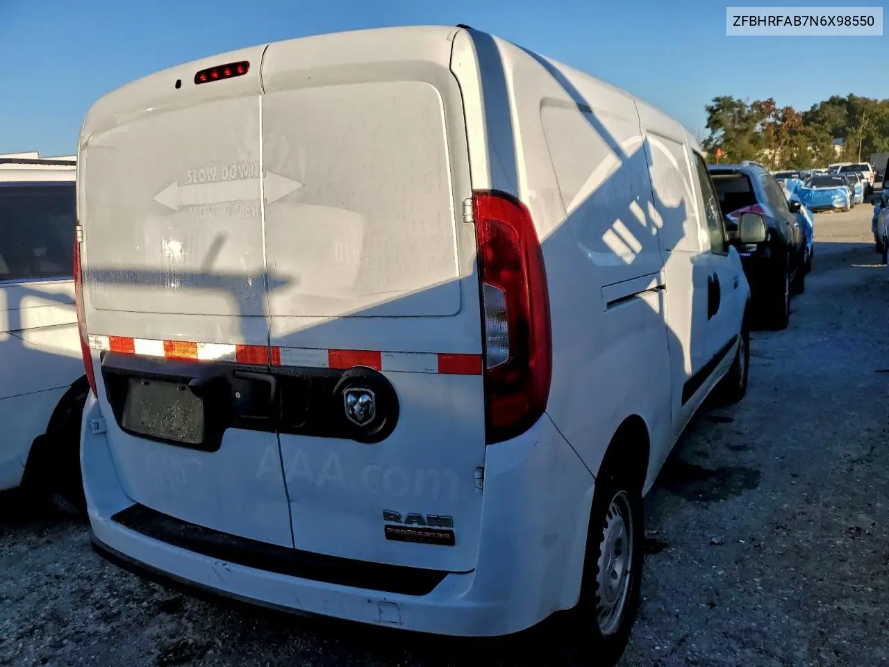 ZFBHRFAB7N6X98550 2022 Ram Promaster City - Pri Fleet - Ck Eng Lt On