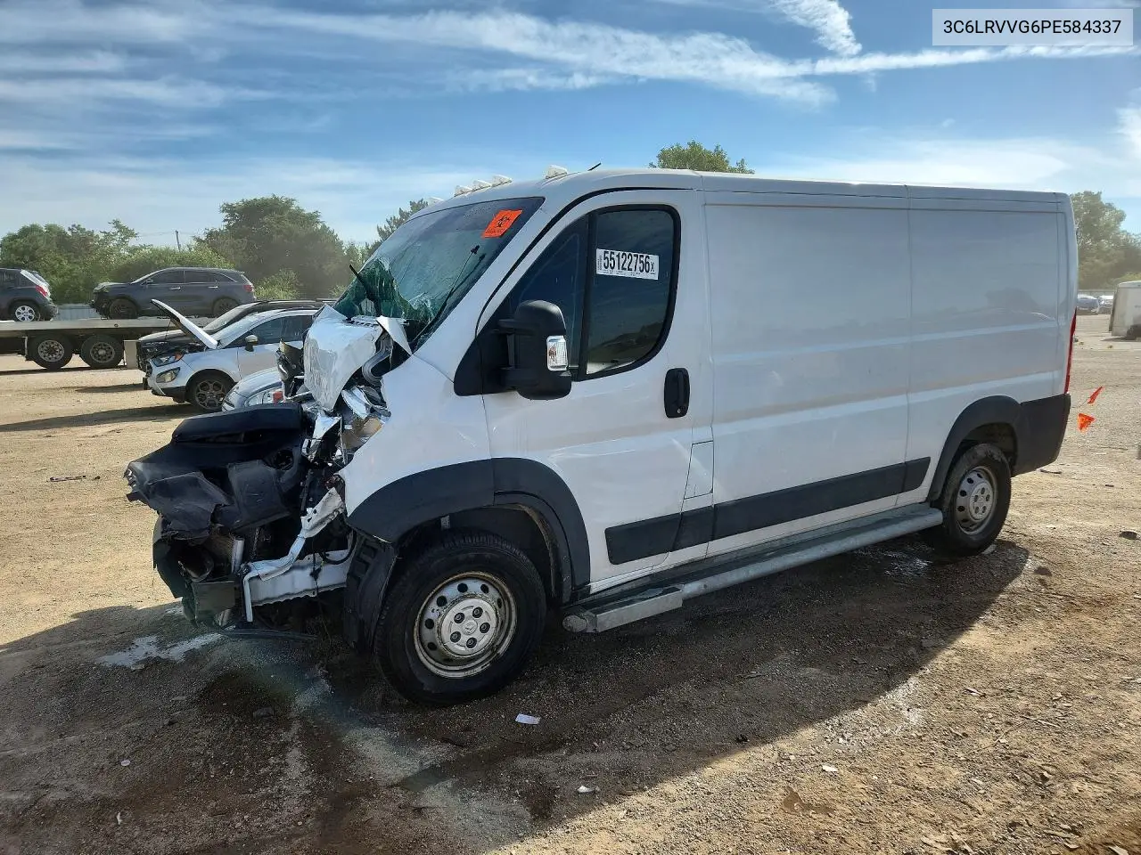 2023 Ram Promaster 2500 2500 Standard VIN: 3C6LRVVG6PE584337 Lot: 55122756