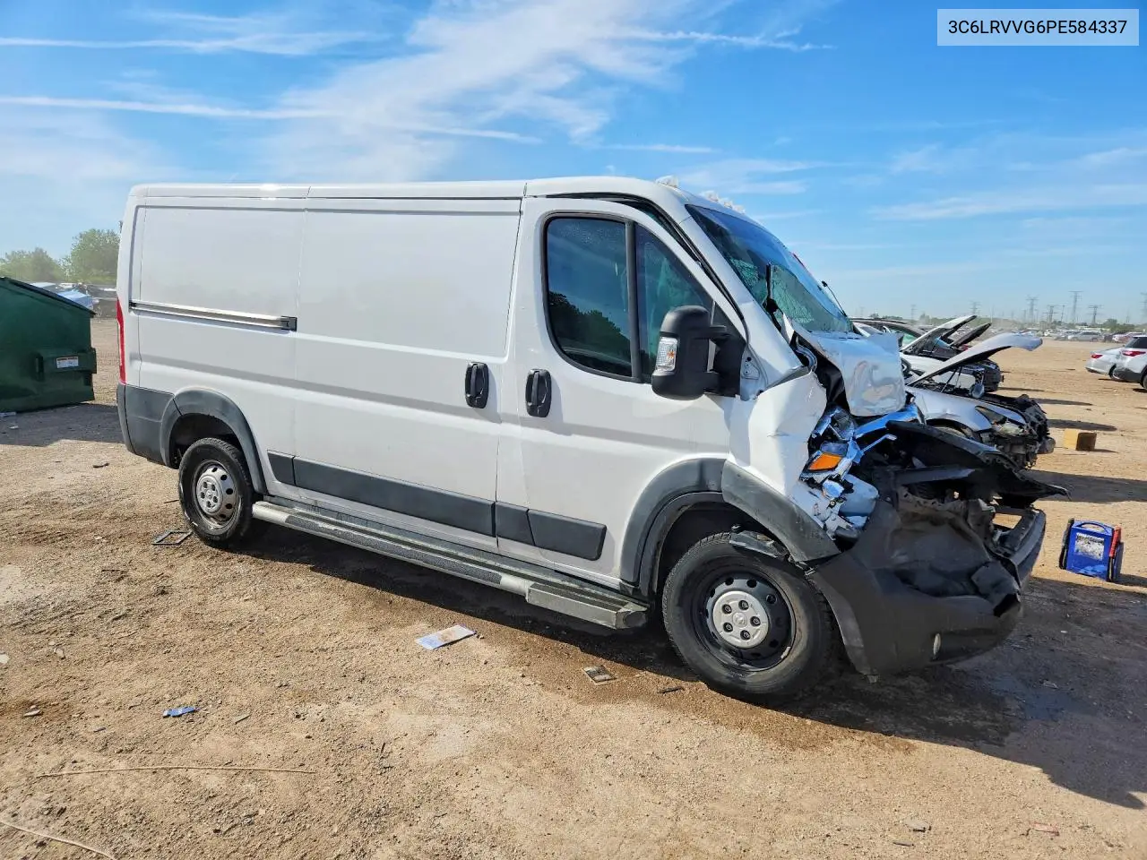 2023 Ram Promaster 2500 2500 Standard VIN: 3C6LRVVG6PE584337 Lot: 55122756
