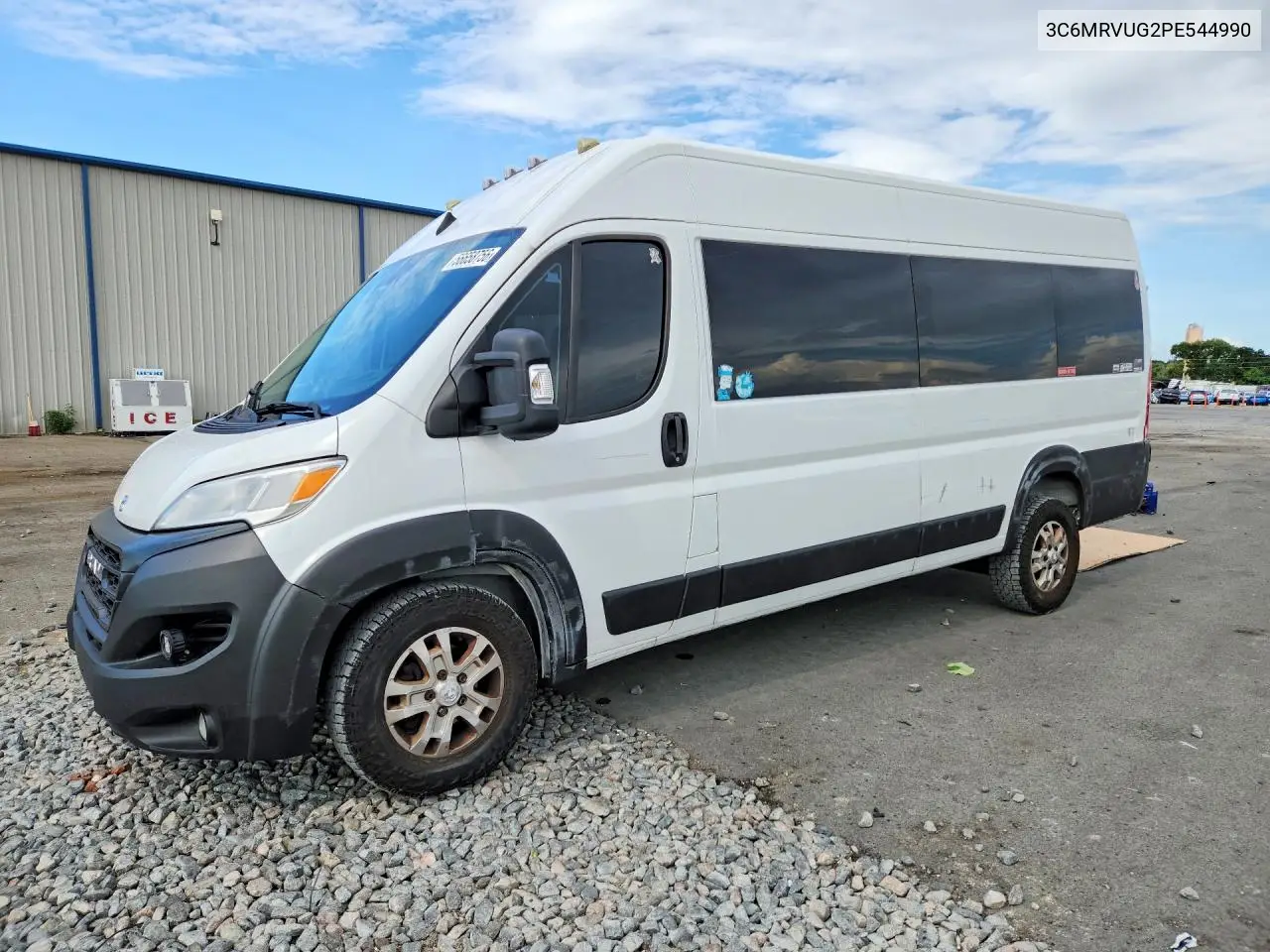 2023 Ram Promaster 3500 Delivery Van VIN: 3C6MRVUG2PE544990 Lot: 56658756