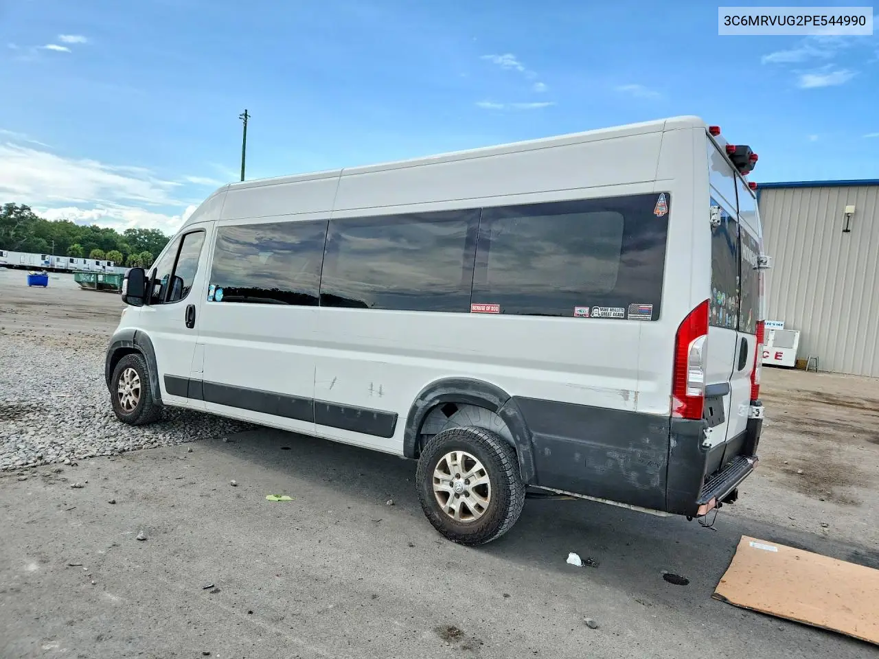 2023 Ram Promaster 3500 Delivery Van VIN: 3C6MRVUG2PE544990 Lot: 56658756