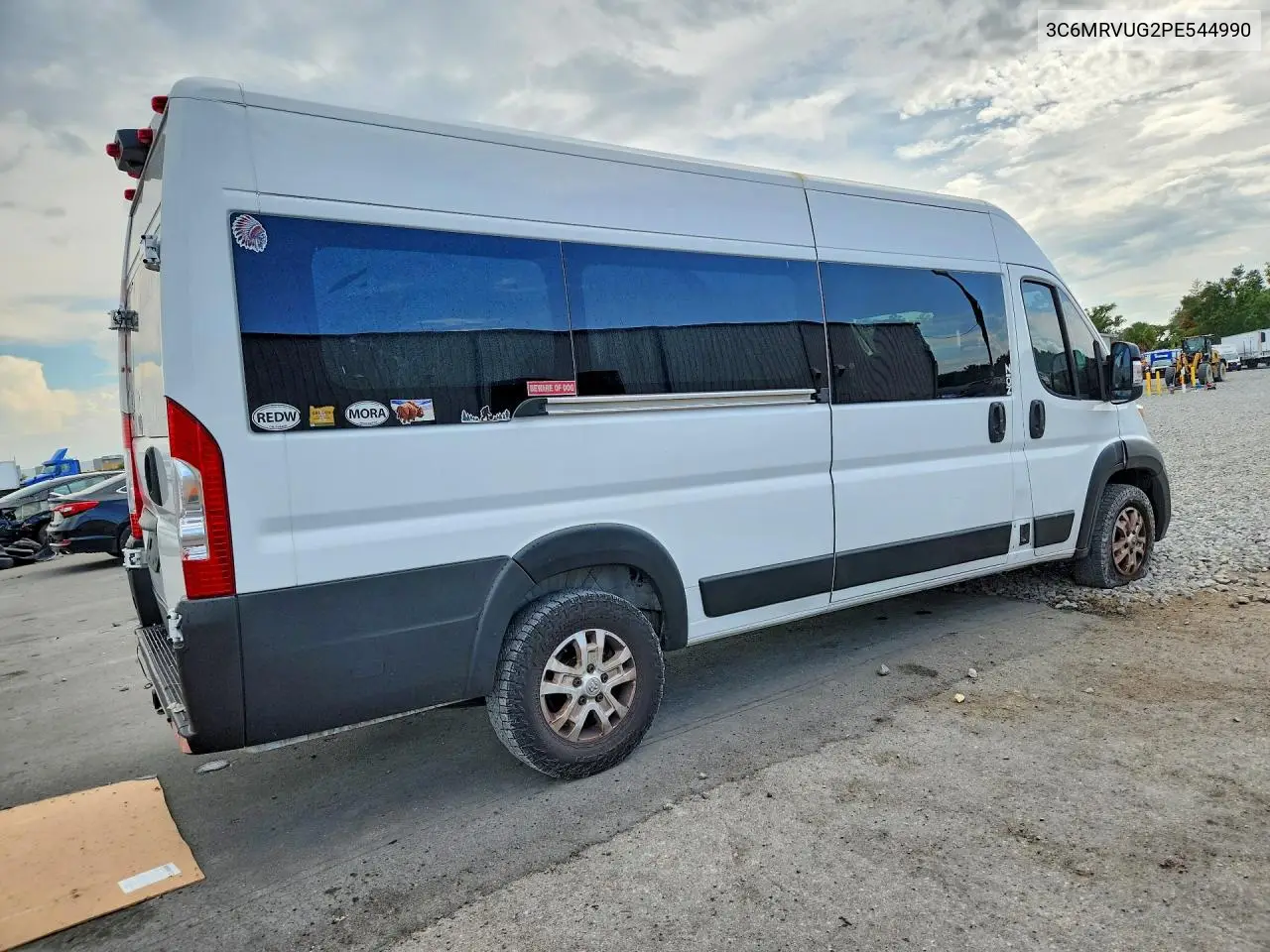 2023 Ram Promaster 3500 Delivery Van VIN: 3C6MRVUG2PE544990 Lot: 56658756