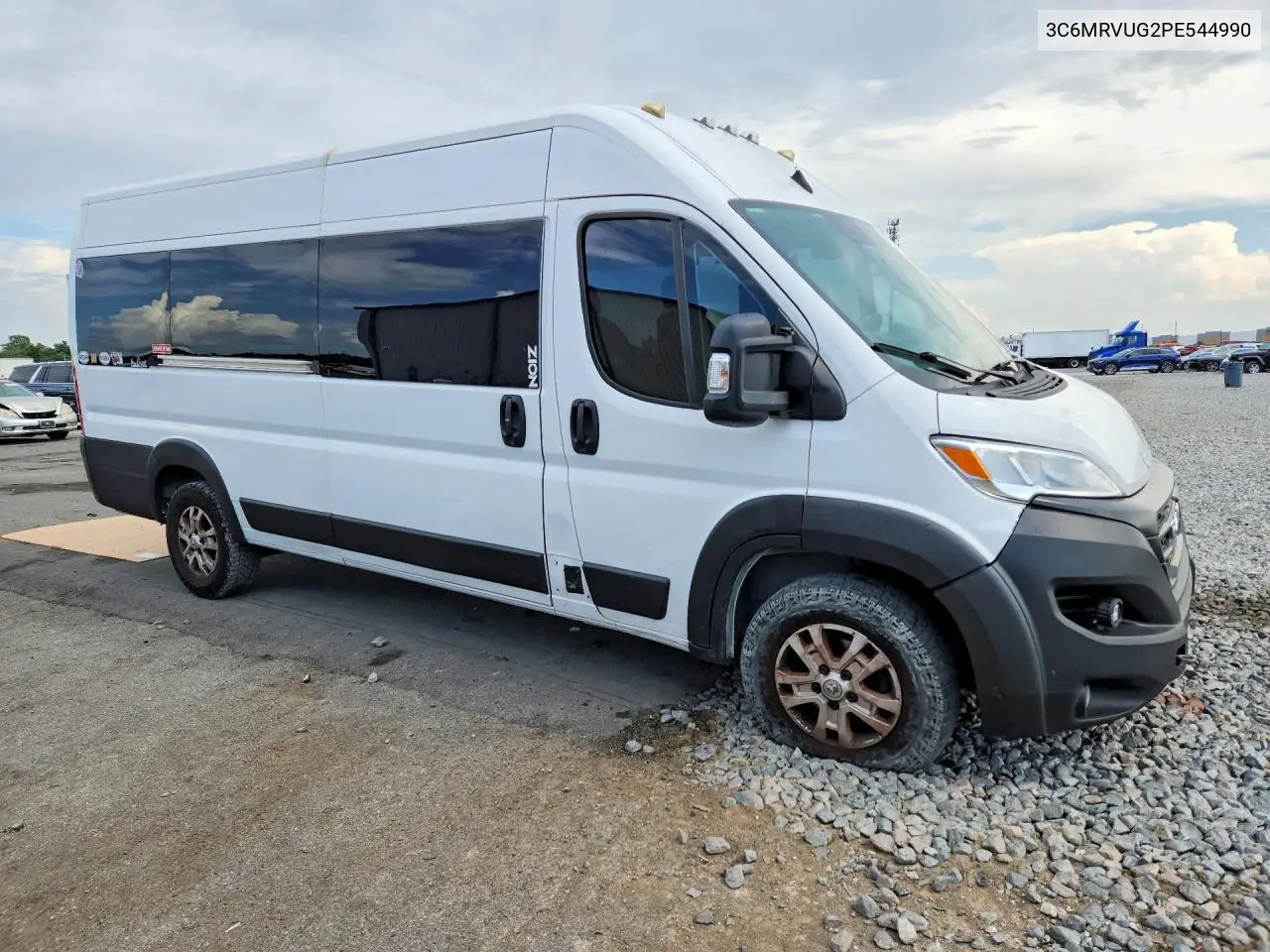 2023 Ram Promaster 3500 Delivery Van VIN: 3C6MRVUG2PE544990 Lot: 56658756