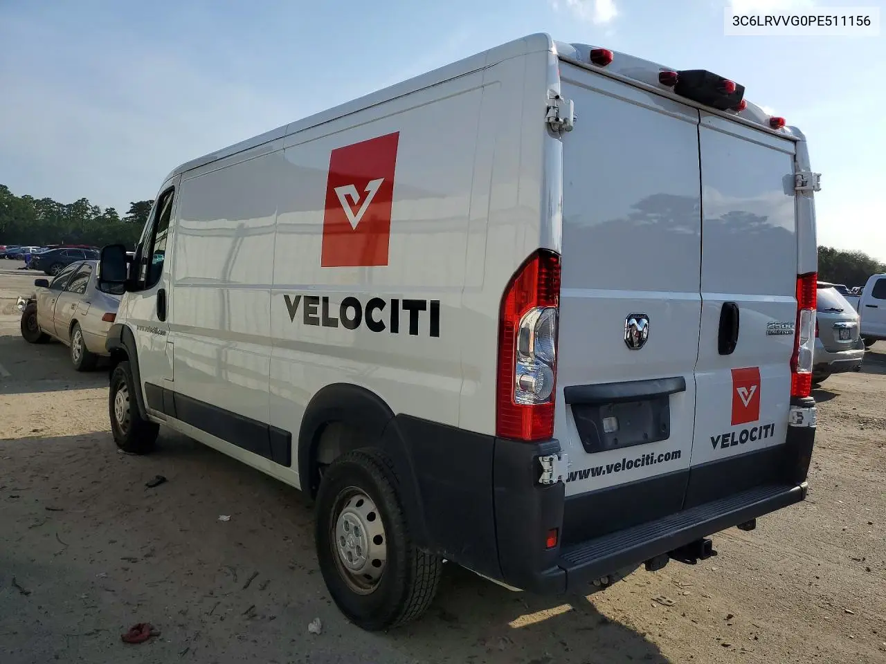 2023 Ram Promaster 2500 2500 Standard VIN: 3C6LRVVG0PE511156 Lot: 57725326