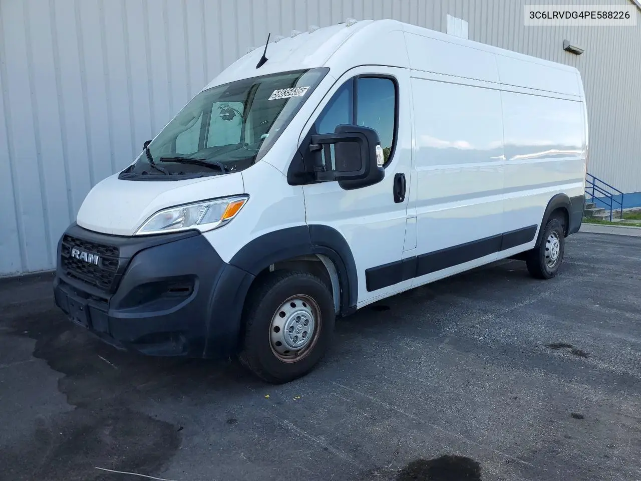 2023 Ram Promaster 2500 Delivery Van VIN: 3C6LRVDG4PE588226 Lot: 58835436