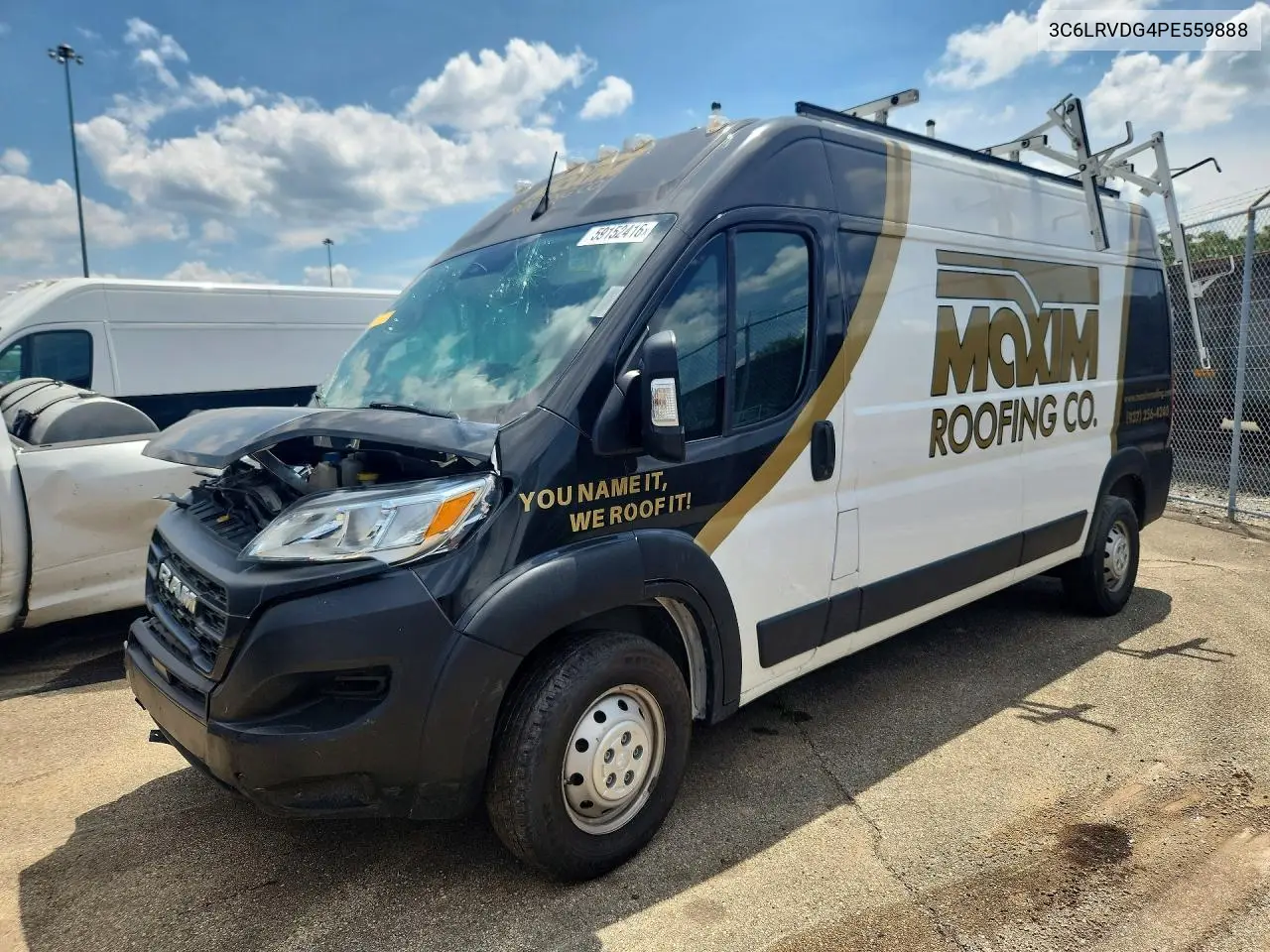 2023 Ram Promaster 2500 2500 High VIN: 3C6LRVDG4PE559888 Lot: 59152416