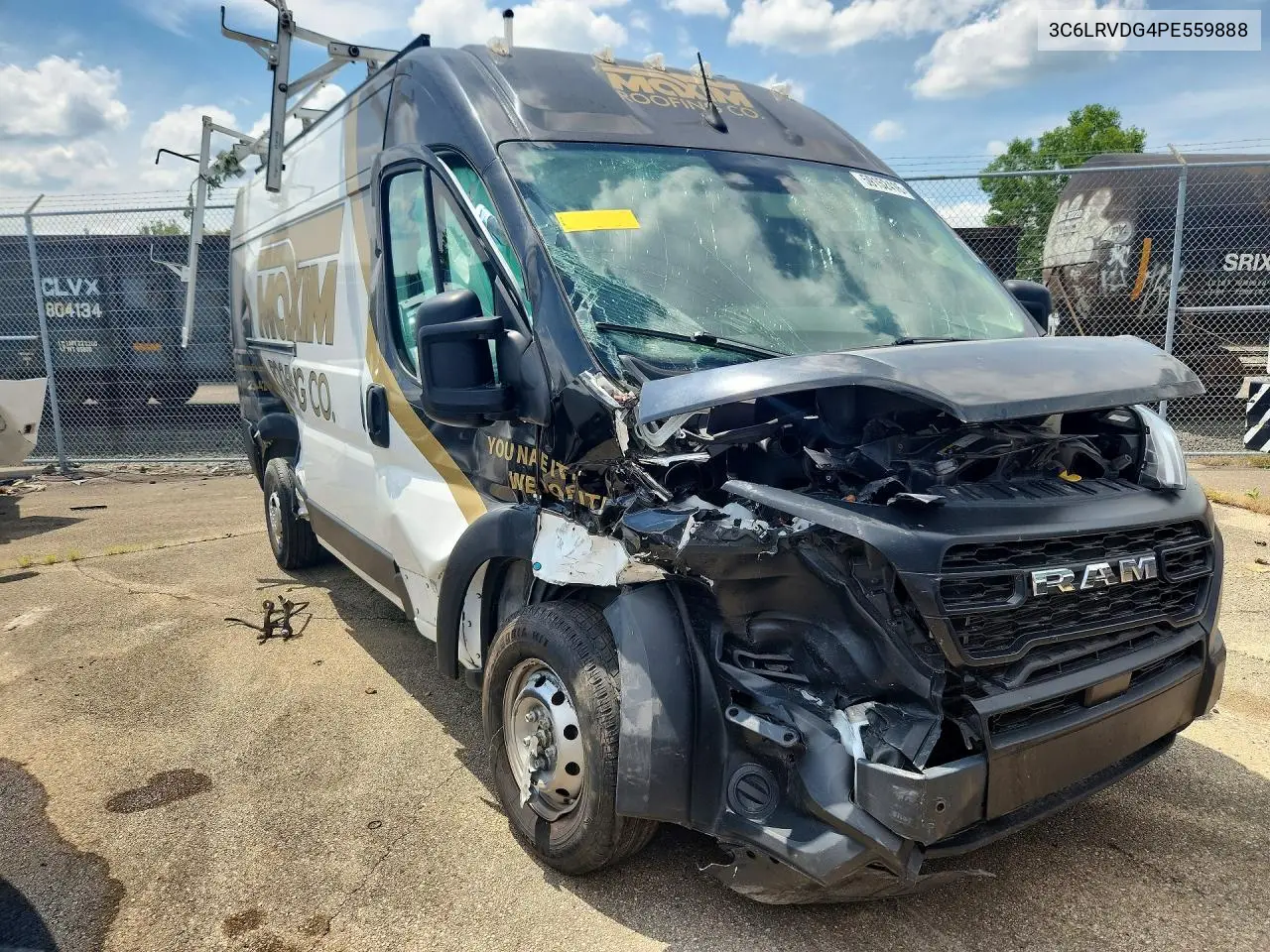 2023 Ram Promaster 2500 2500 High VIN: 3C6LRVDG4PE559888 Lot: 59152416