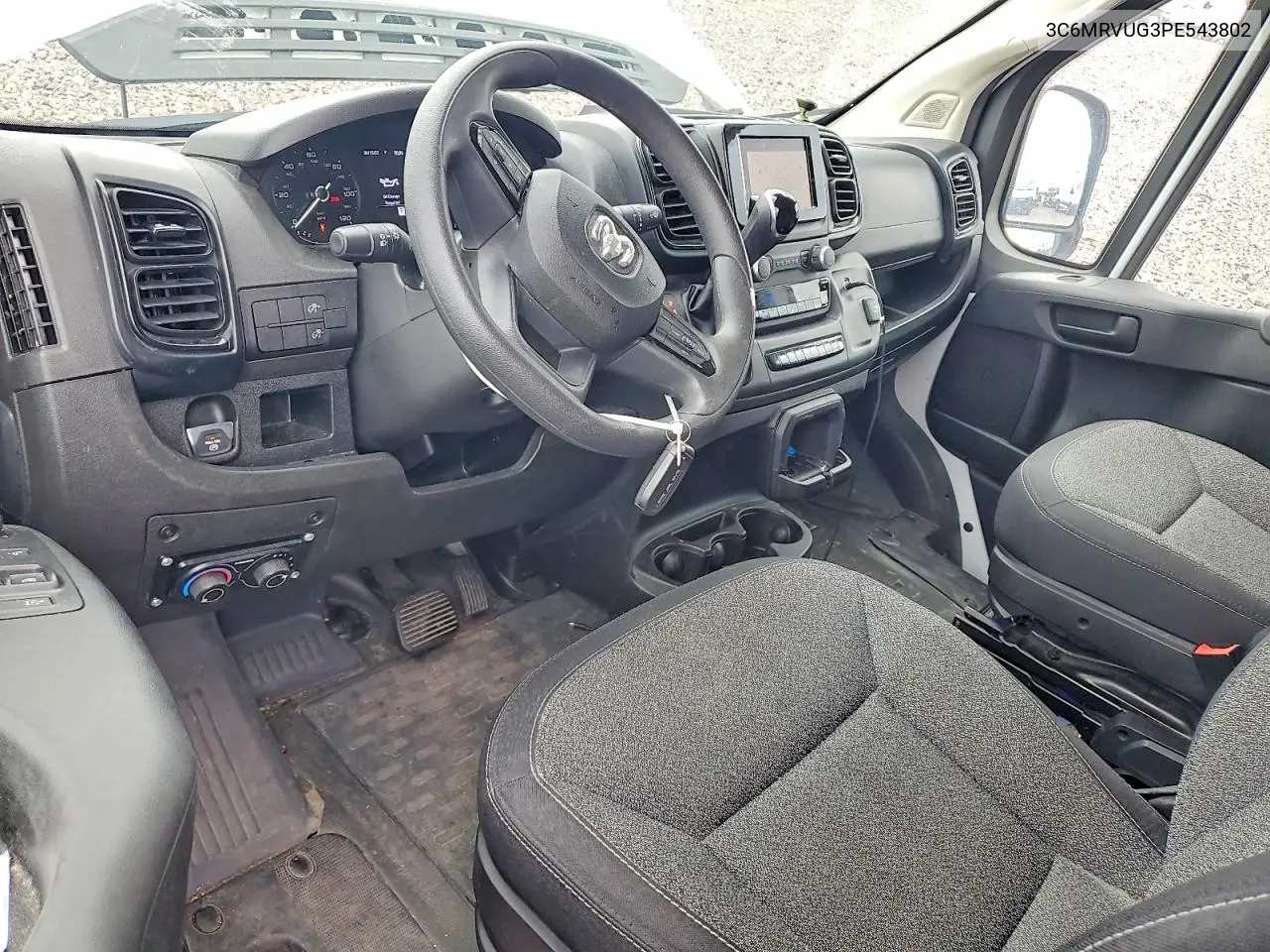 2023 Ram Promaster 3500 3500 High VIN: 3C6MRVUG3PE543802 Lot: 59956176