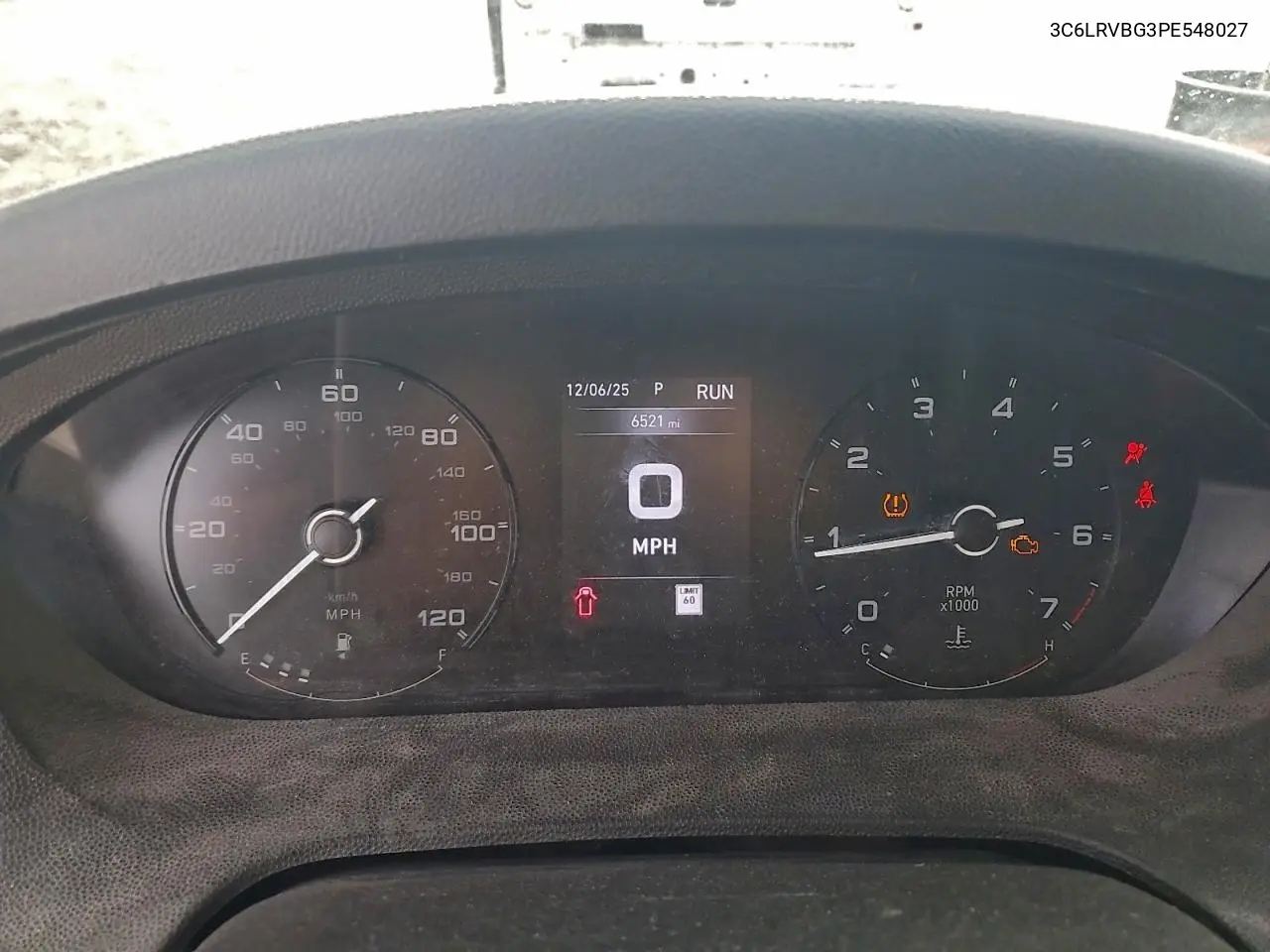3C6LRVBG3PE548027 2023 Ram Promaster 1500 Delivery Van