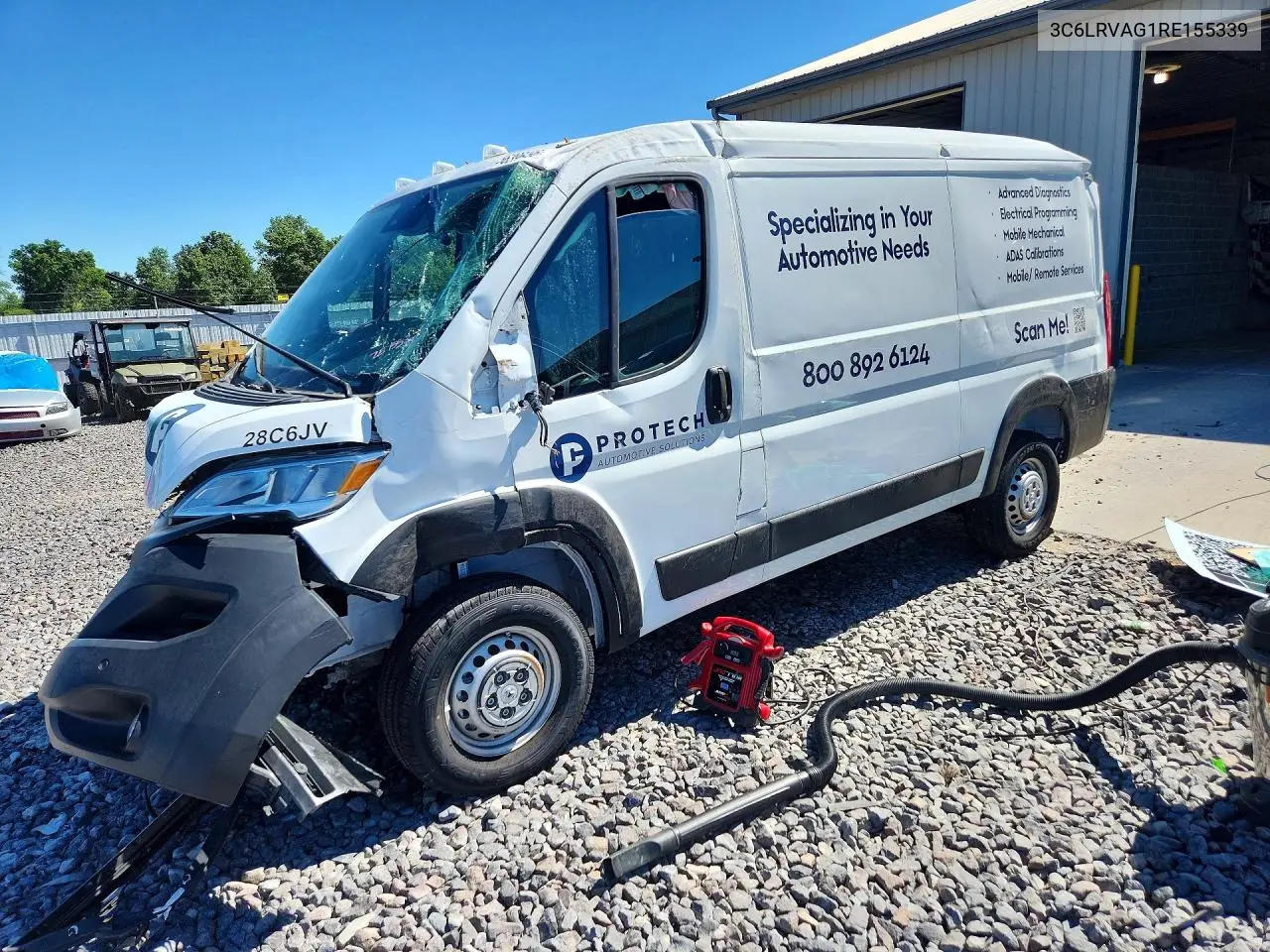 2024 Ram Promaster 1500 1500 Standard VIN: 3C6LRVAG1RE155339 Lot: 56396496