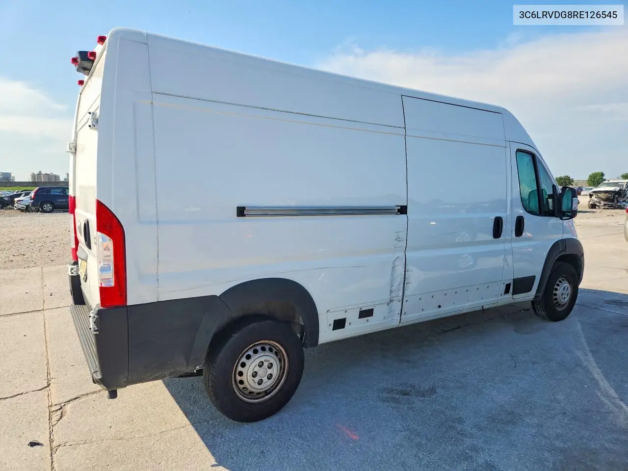 2024 Ram Promaster 2500 Delivery Van VIN: 3C6LRVDG8RE126545 Lot: 59301276