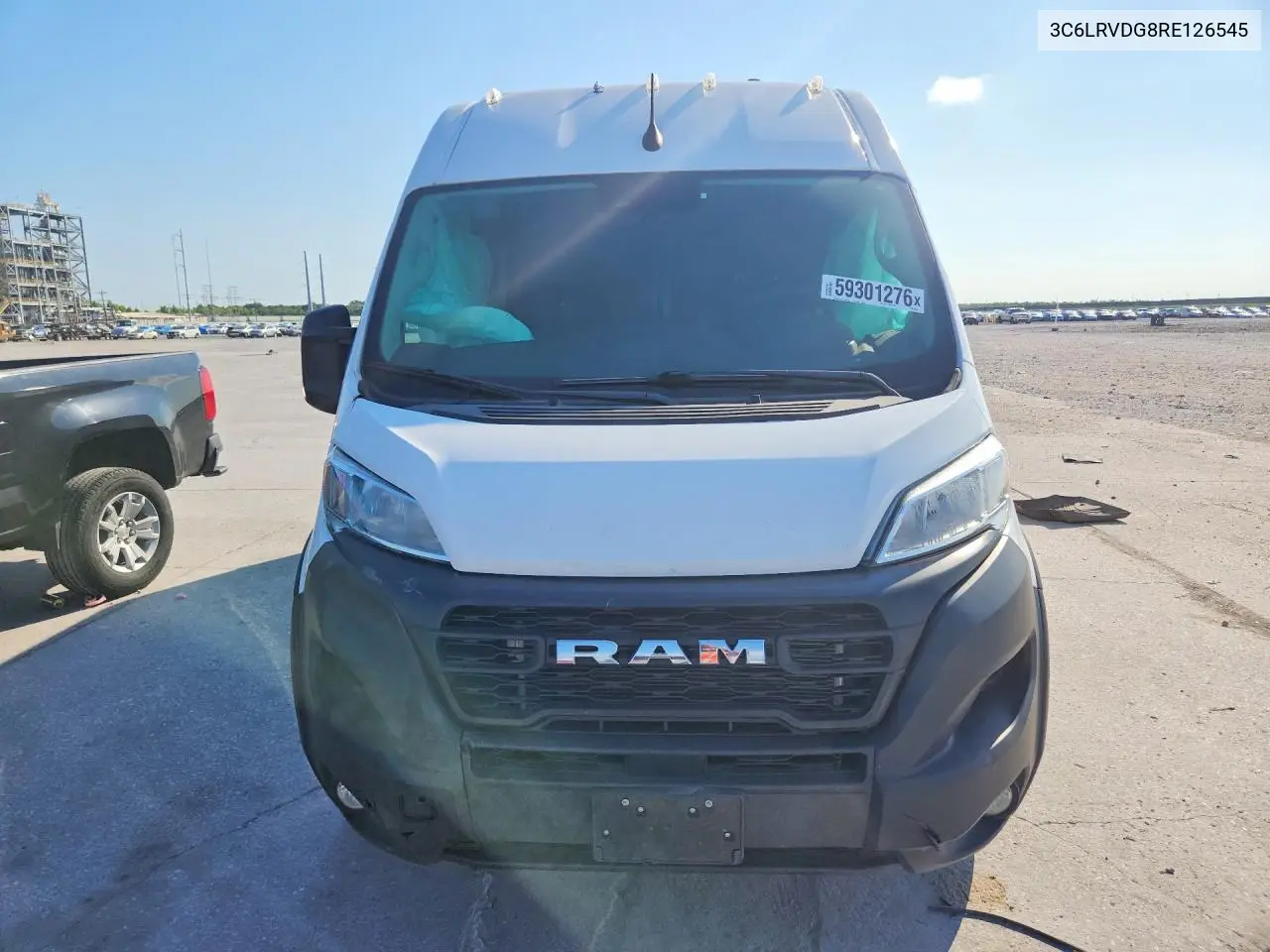 2024 Ram Promaster 2500 Delivery Van VIN: 3C6LRVDG8RE126545 Lot: 59301276
