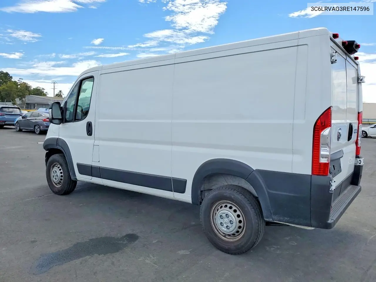 2024 Ram Promaster 1500 1500 Standard VIN: 3C6LRVAG3RE147596 Lot: 59747456