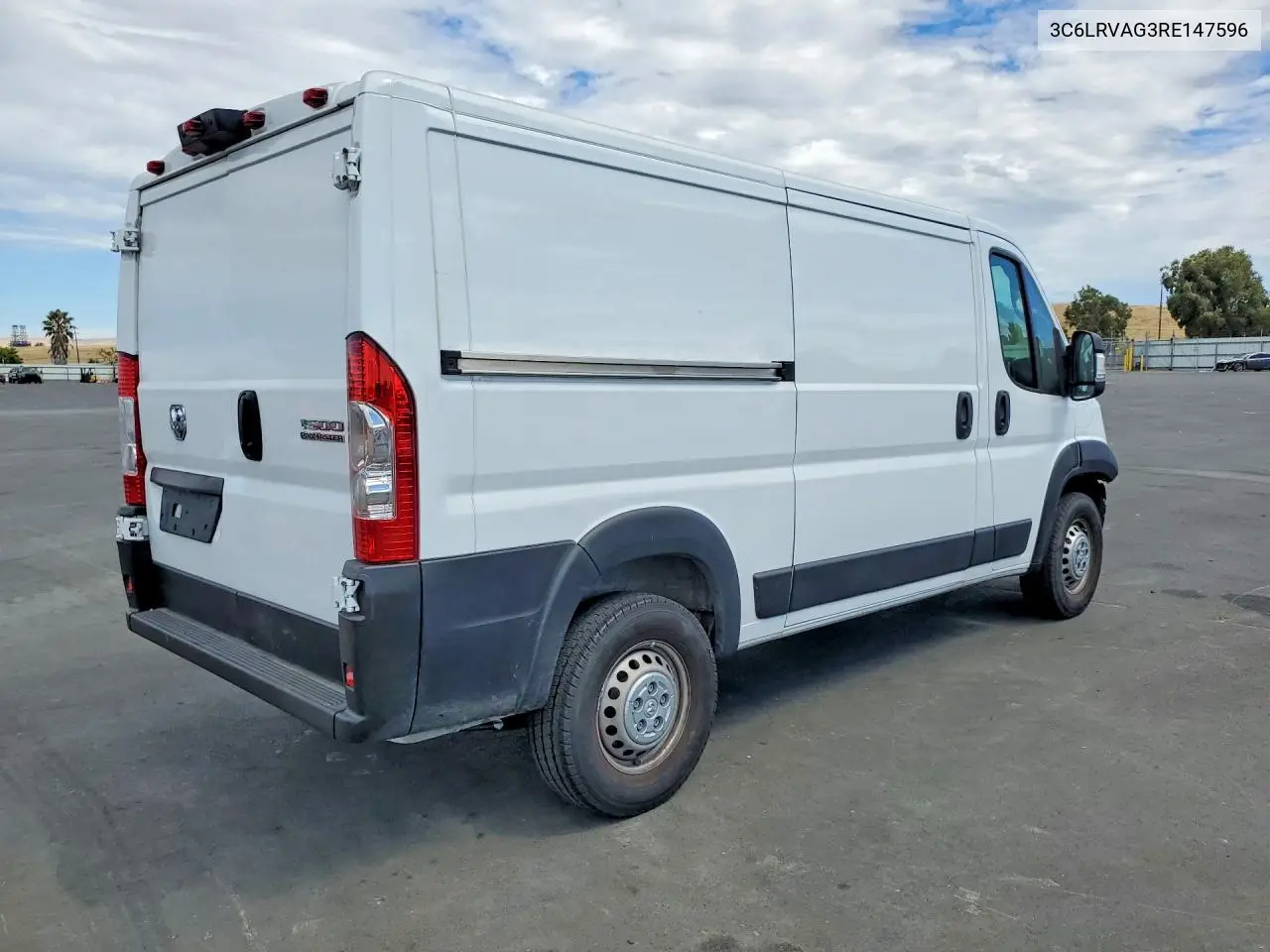 2024 Ram Promaster 1500 1500 Standard VIN: 3C6LRVAG3RE147596 Lot: 59747456