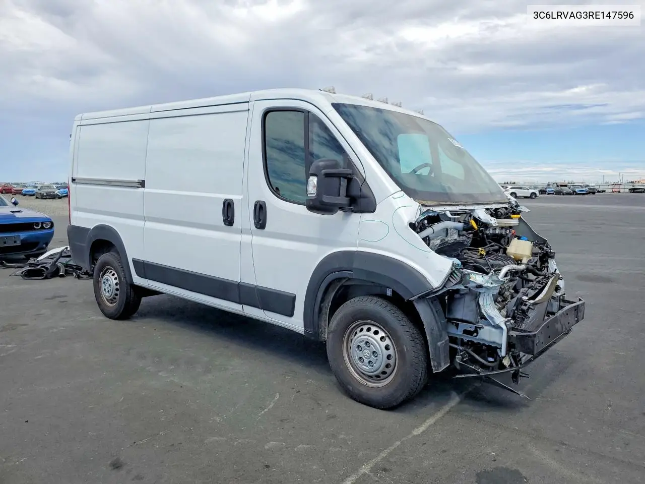 2024 Ram Promaster 1500 1500 Standard VIN: 3C6LRVAG3RE147596 Lot: 59747456