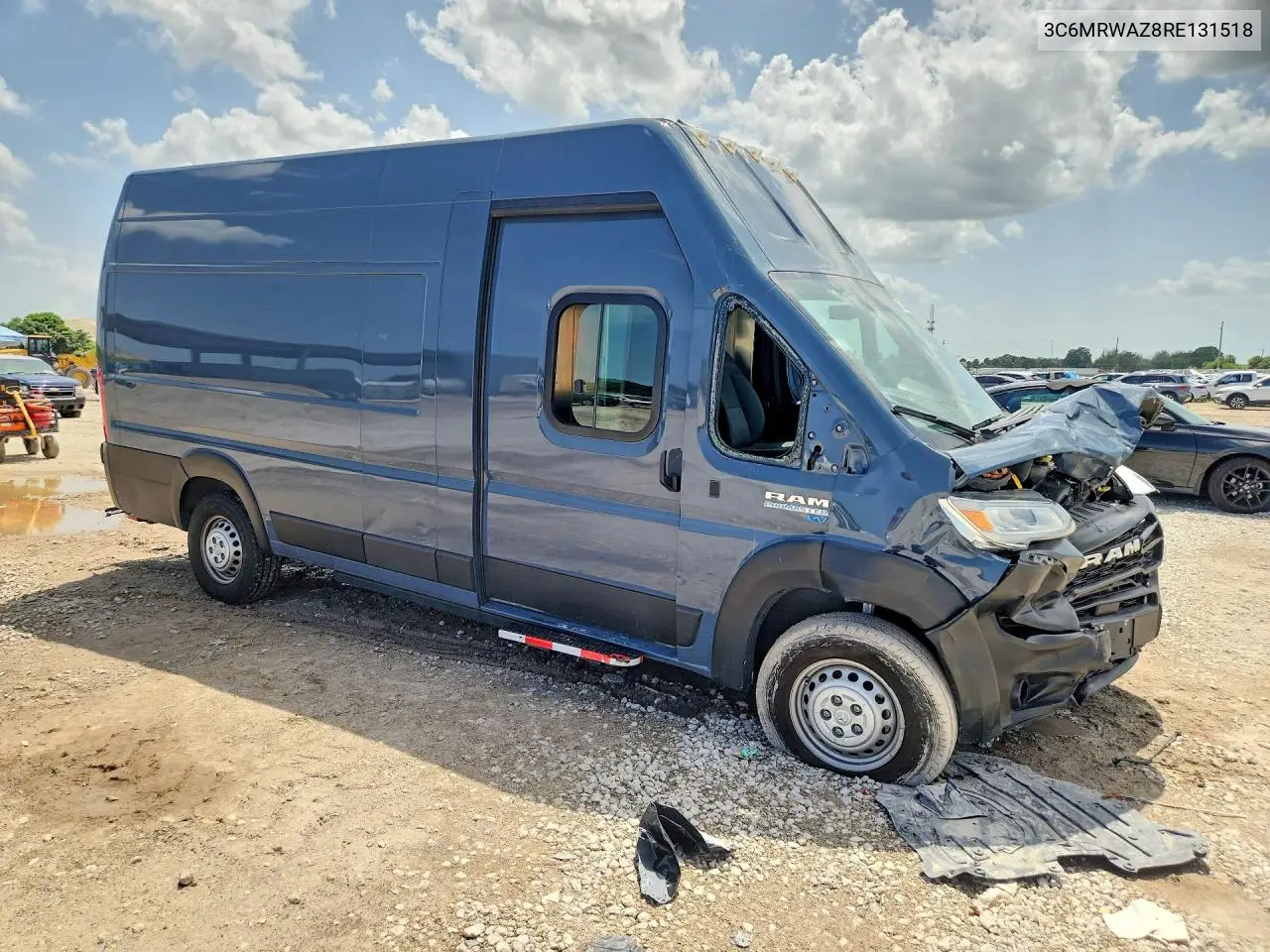 2024 Ram Promaster 3500 Delivery Van VIN: 3C6MRWAZ8RE131518 Lot: 60858256