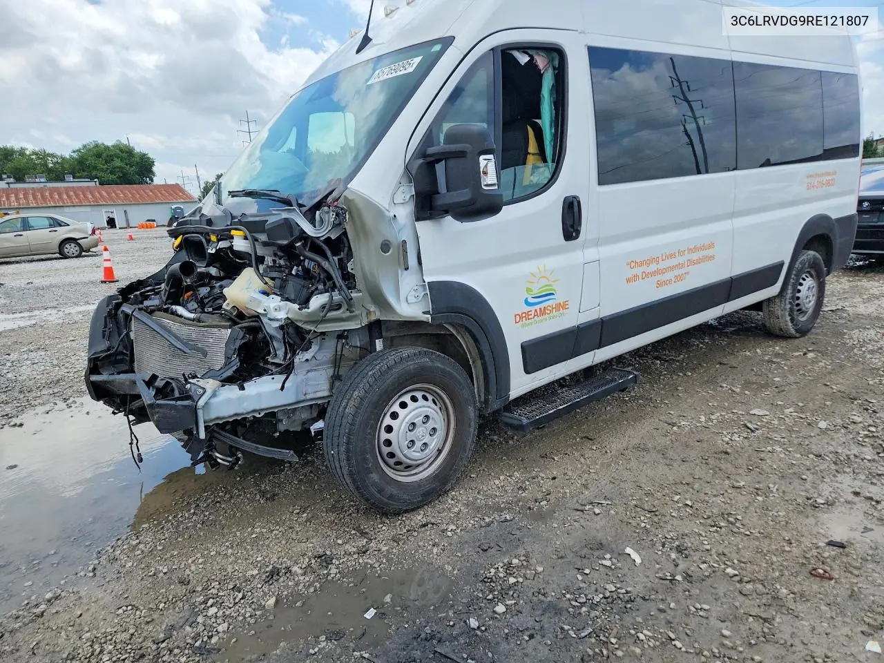 2024 Ram Promaster 2500 2500 High VIN: 3C6LRVDG9RE121807 Lot: 61188426