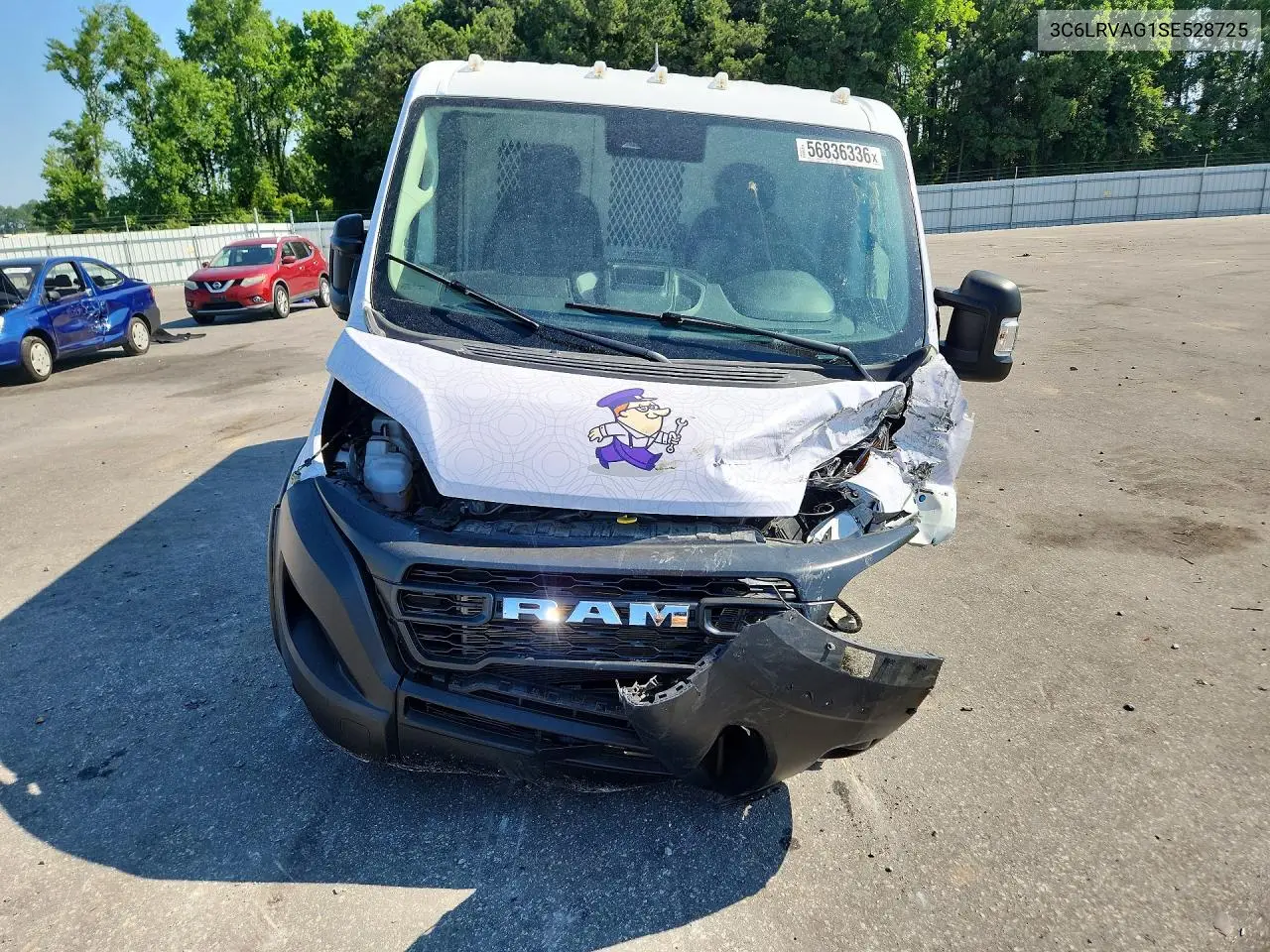 2025 Ram Promaster 1500 1500 Standard VIN: 3C6LRVAG1SE528725 Lot: 56836336