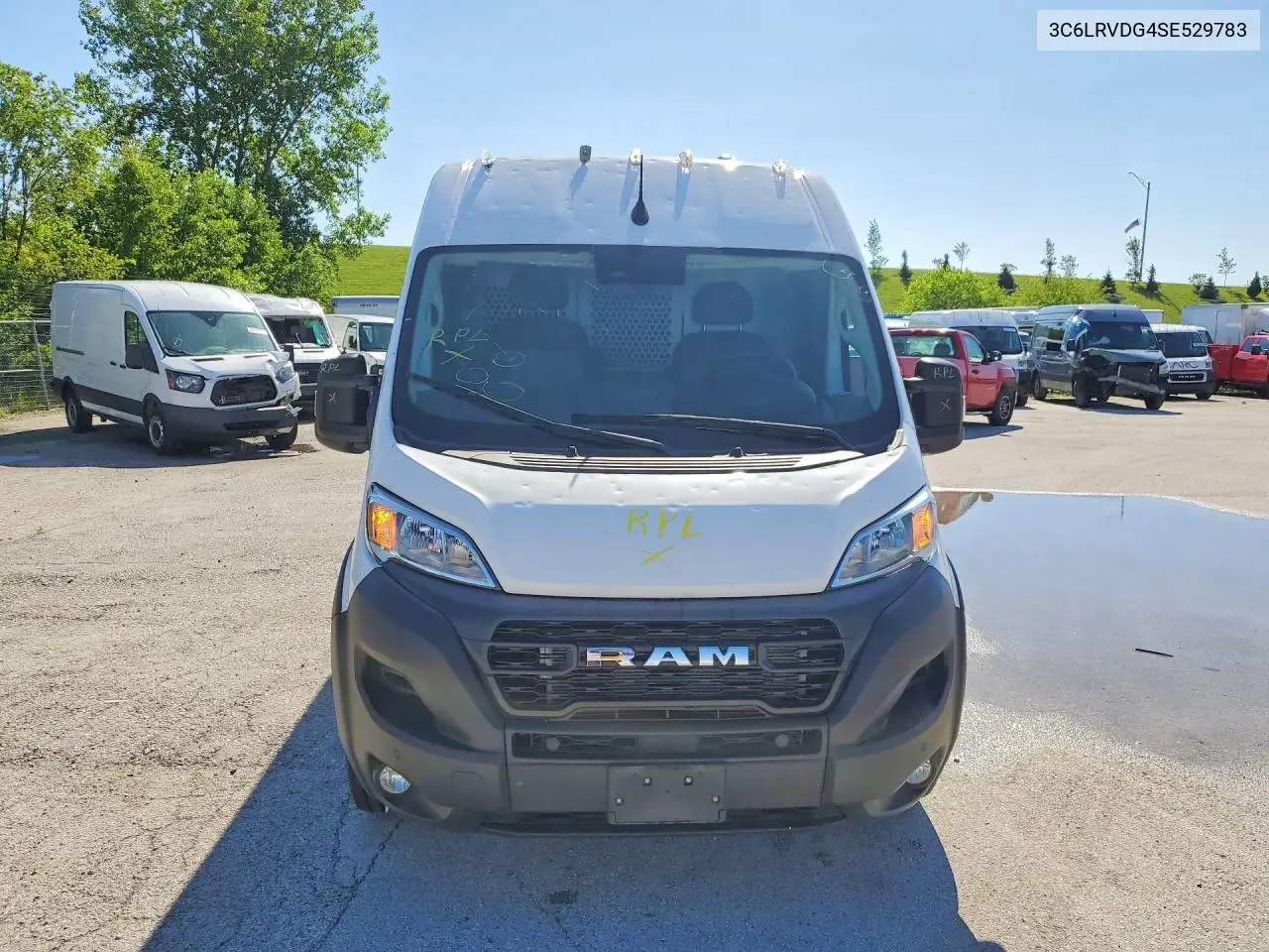 2025 Ram Promaster 2500 2500 High VIN: 3C6LRVDG4SE529783 Lot: 56924186