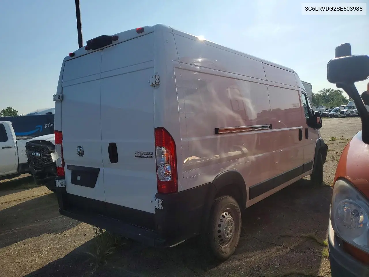 2025 Ram Promaster 2500 Delivery Van VIN: 3C6LRVDG2SE503988 Lot: 56996226