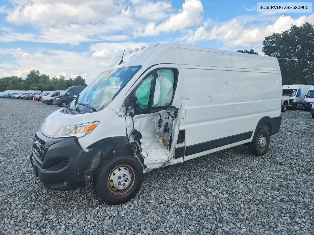 2025 Ram Promaster 2500 Delivery Van VIN: 3C6LRVDG2SE520905 Lot: 58787436