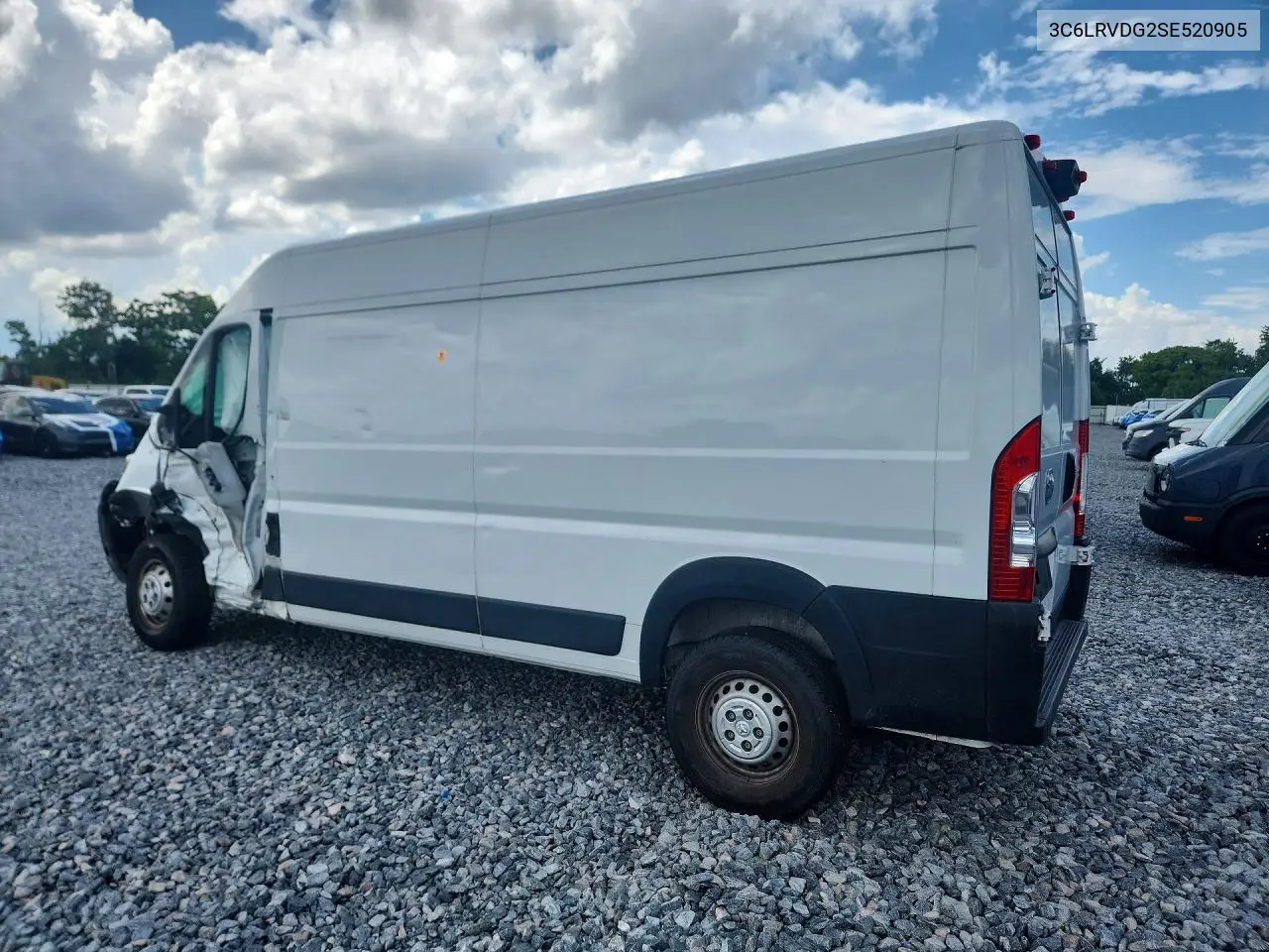 2025 Ram Promaster 2500 Delivery Van VIN: 3C6LRVDG2SE520905 Lot: 58787436