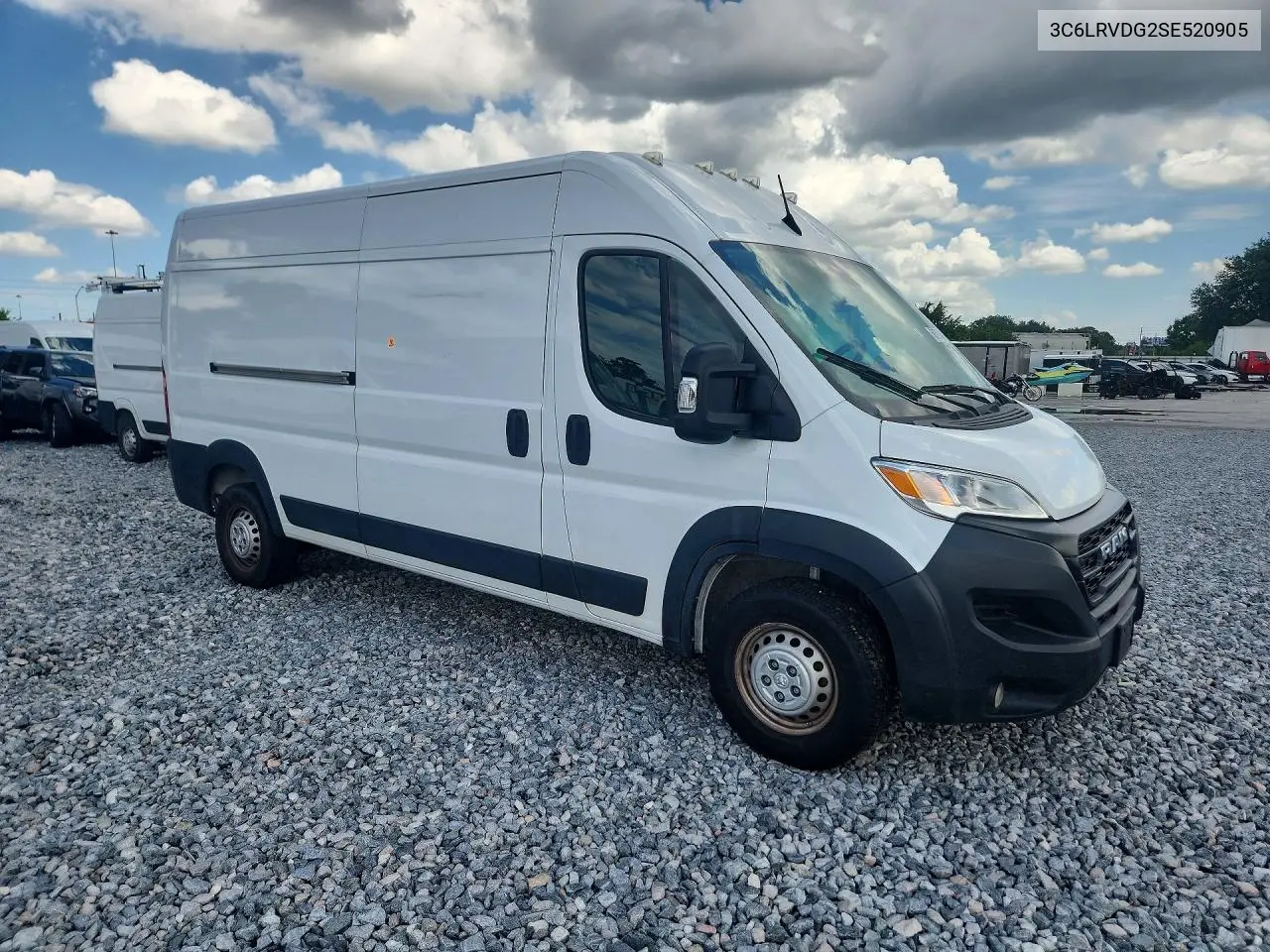 2025 Ram Promaster 2500 Delivery Van VIN: 3C6LRVDG2SE520905 Lot: 58787436