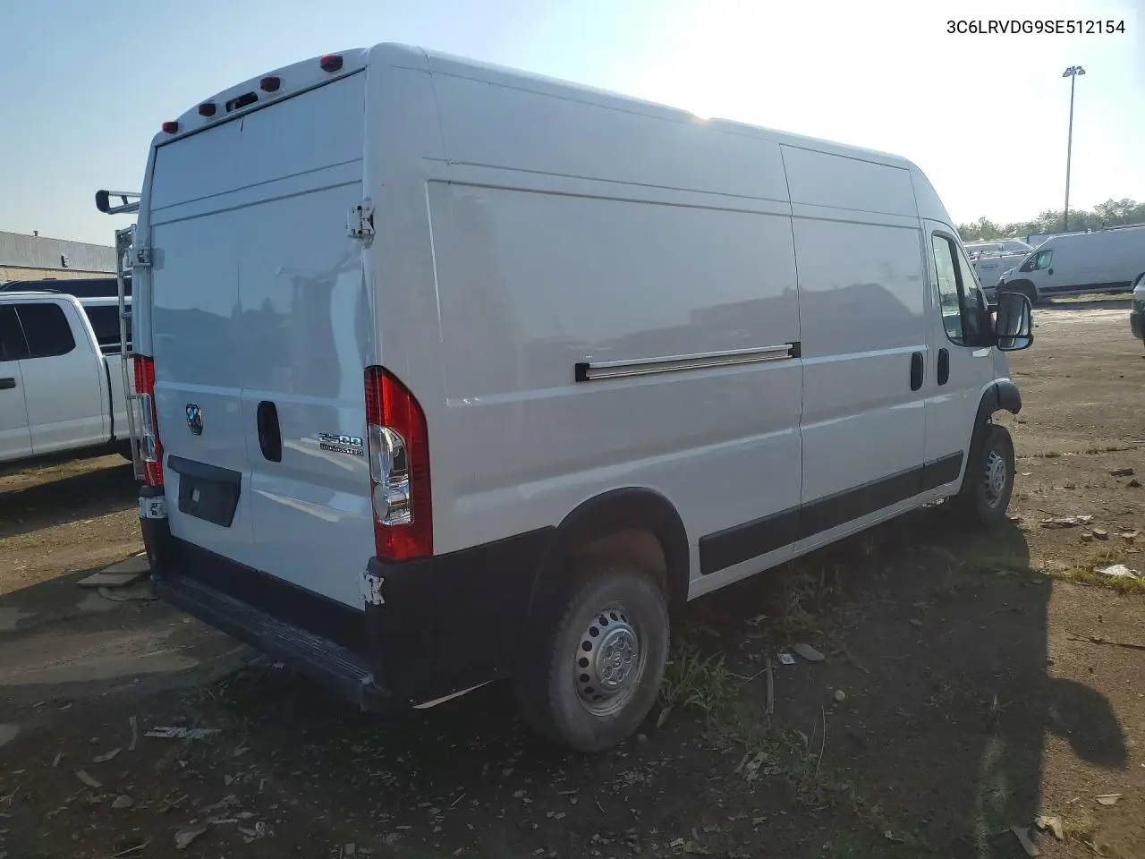 2025 Ram Promaster 2500 Delivery Van VIN: 3C6LRVDG9SE512154 Lot: 59607126