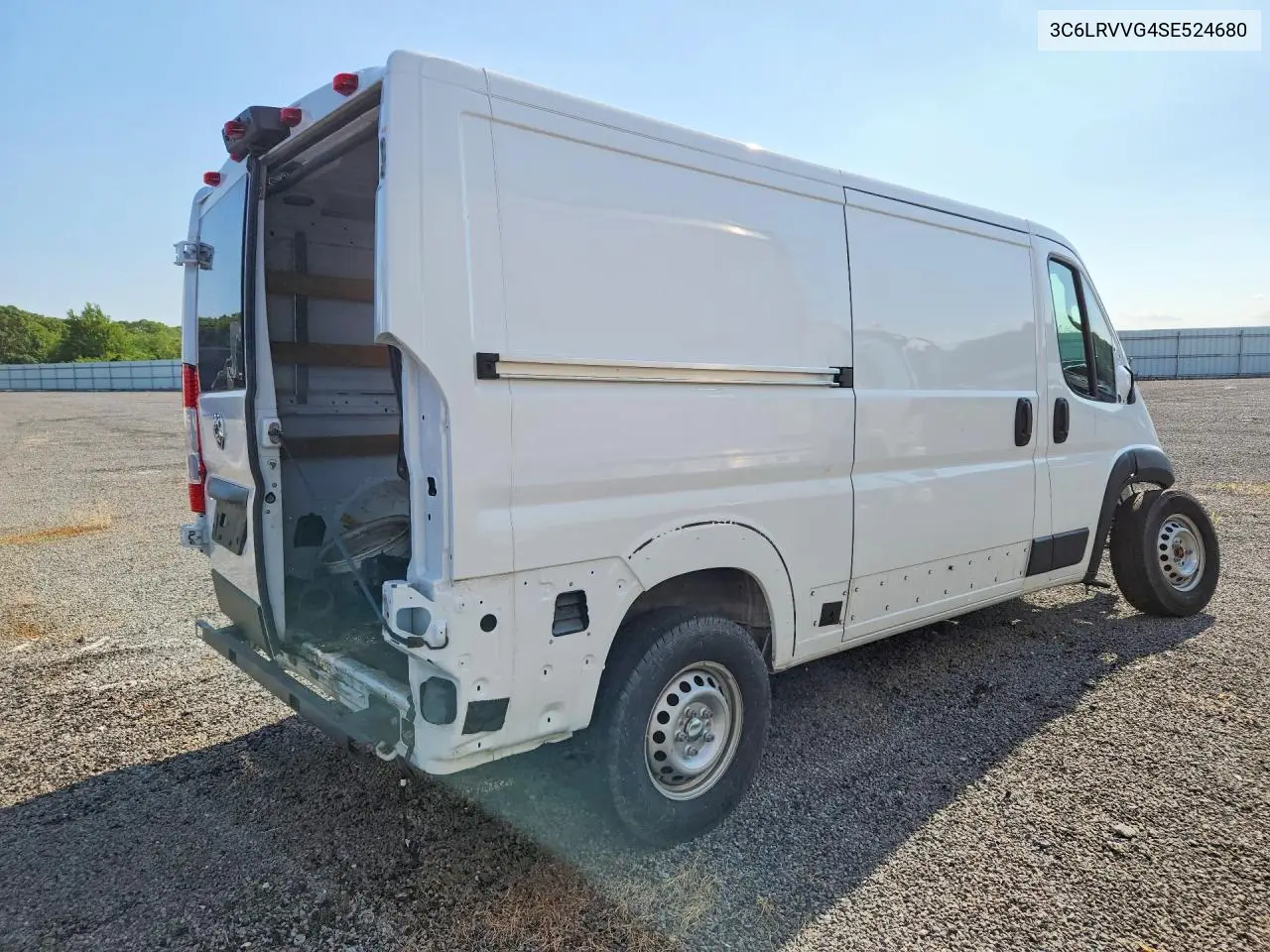 2025 Ram Promaster 2500 Delivery Van VIN: 3C6LRVVG4SE524680 Lot: 60075196
