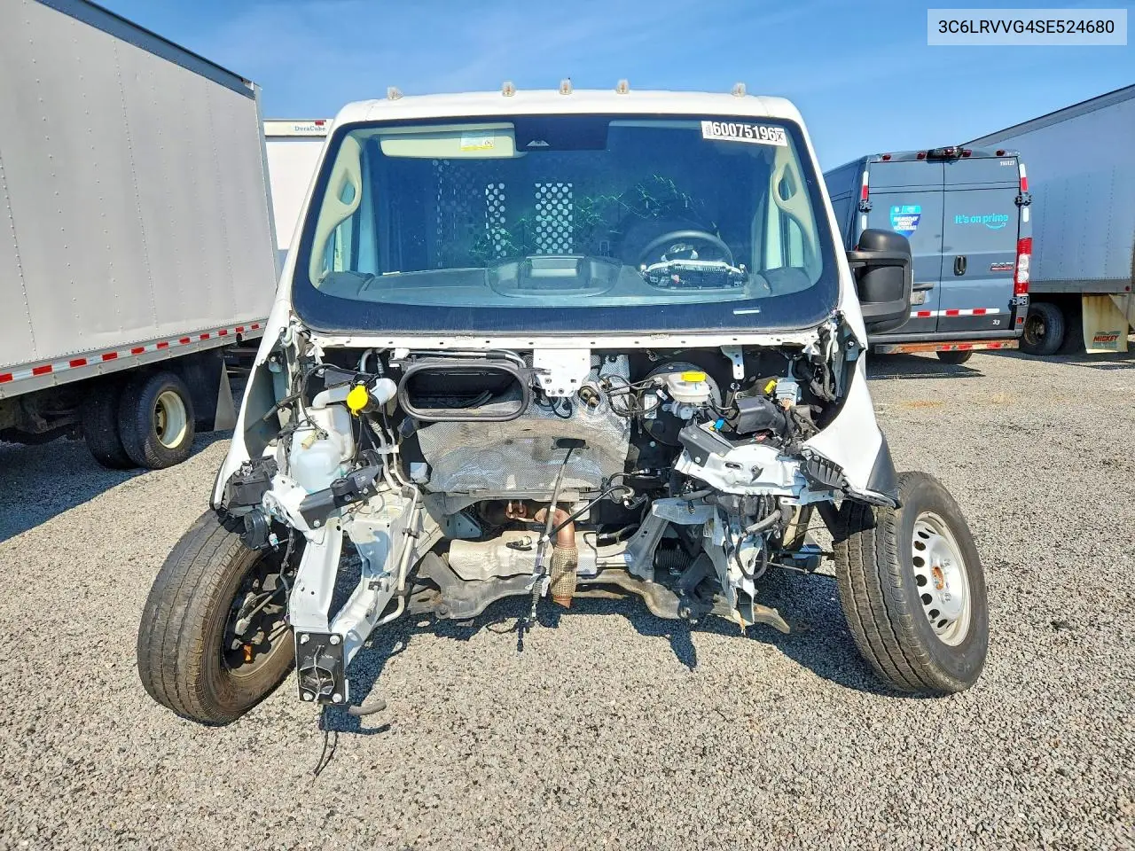 2025 Ram Promaster 2500 Delivery Van VIN: 3C6LRVVG4SE524680 Lot: 60075196