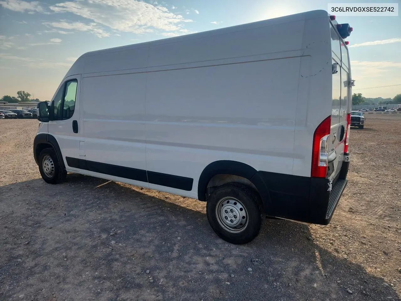 2025 Ram Promaster 2500 Delivery Van VIN: 3C6LRVDGXSE522742 Lot: 61043866