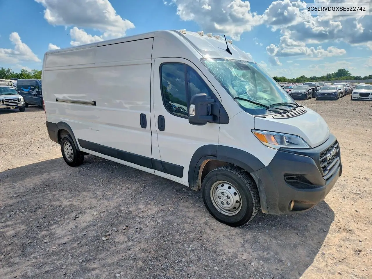 2025 Ram Promaster 2500 Delivery Van VIN: 3C6LRVDGXSE522742 Lot: 61043866