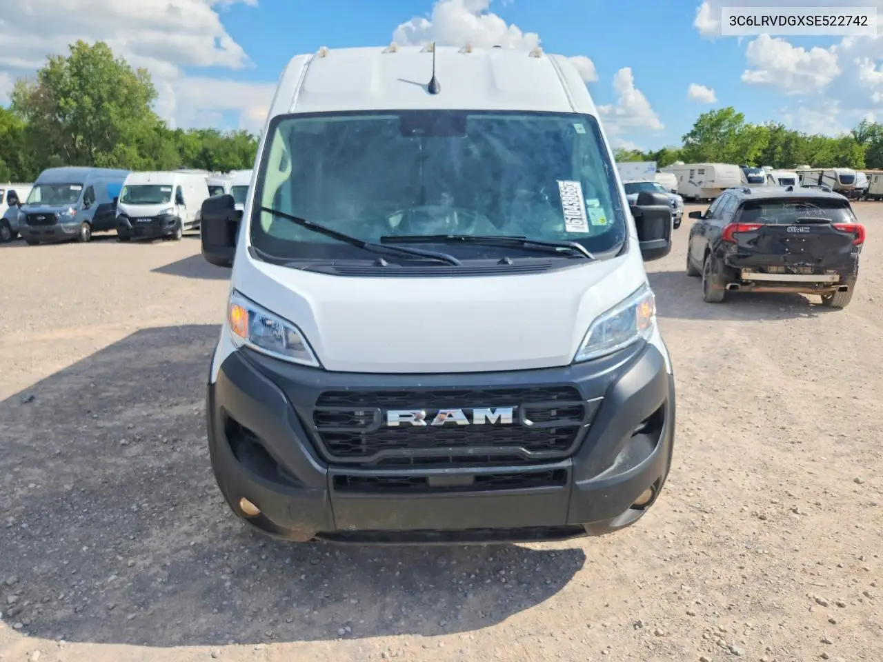 2025 Ram Promaster 2500 Delivery Van VIN: 3C6LRVDGXSE522742 Lot: 61043866