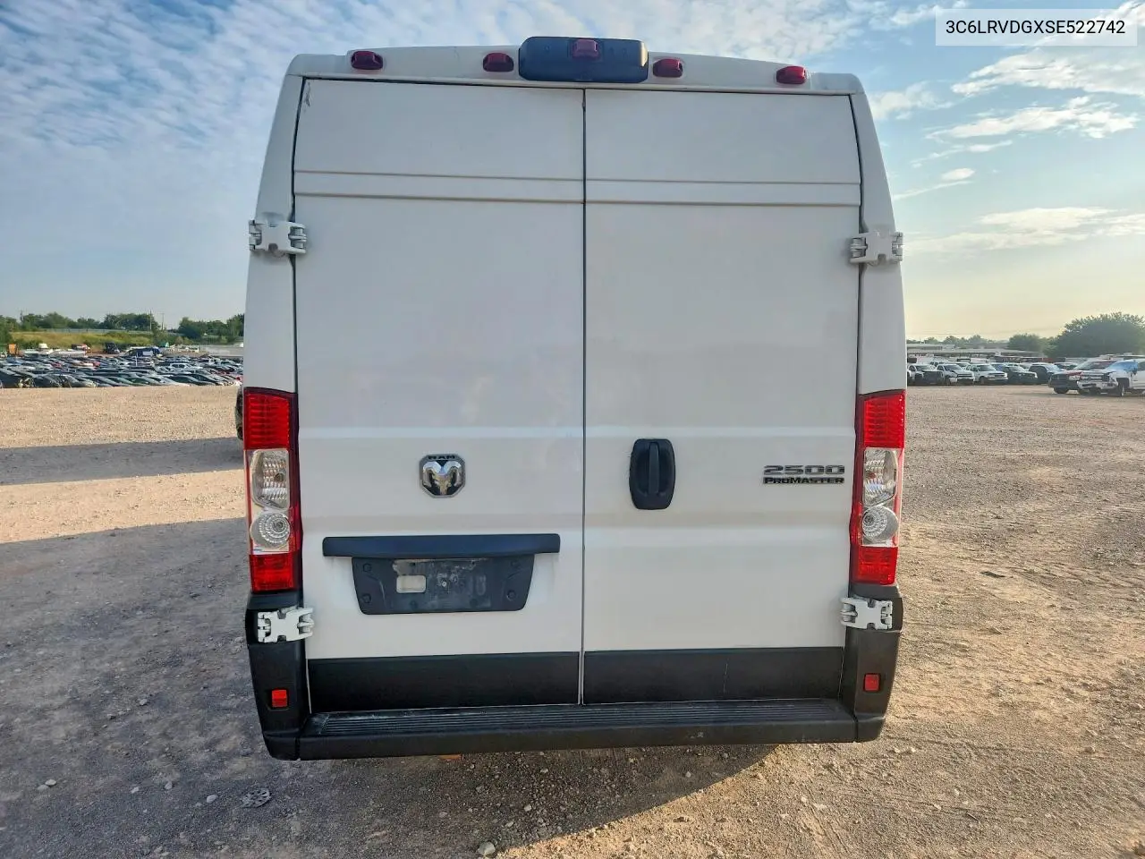 2025 Ram Promaster 2500 Delivery Van VIN: 3C6LRVDGXSE522742 Lot: 61043866