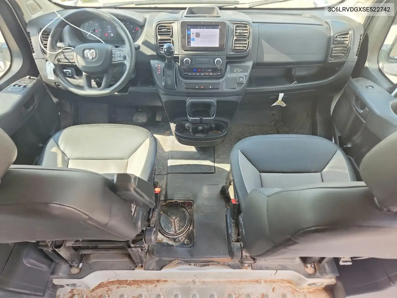 2025 Ram Promaster 2500 Delivery Van VIN: 3C6LRVDGXSE522742 Lot: 61043866