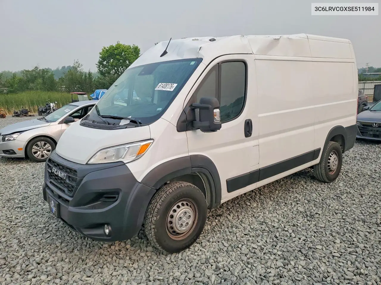 2025 Ram Promaster 2500 2500 High VIN: 3C6LRVCGXSE511984 Lot: 61408176