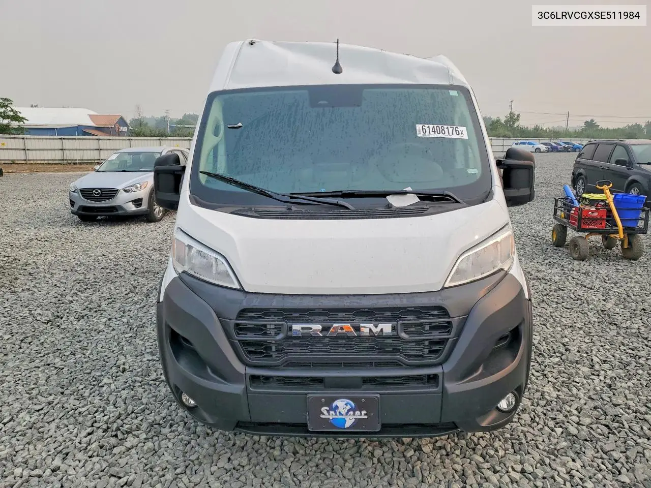 2025 Ram Promaster 2500 2500 High VIN: 3C6LRVCGXSE511984 Lot: 61408176