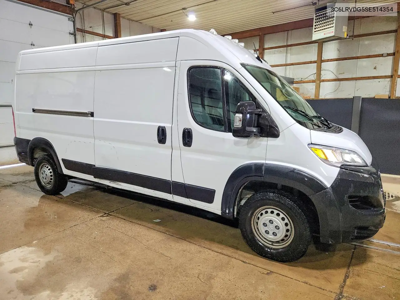 2025 Ram Promaster 2500 2500 High VIN: 3C6LRVDG5SE514354 Lot: 61868556