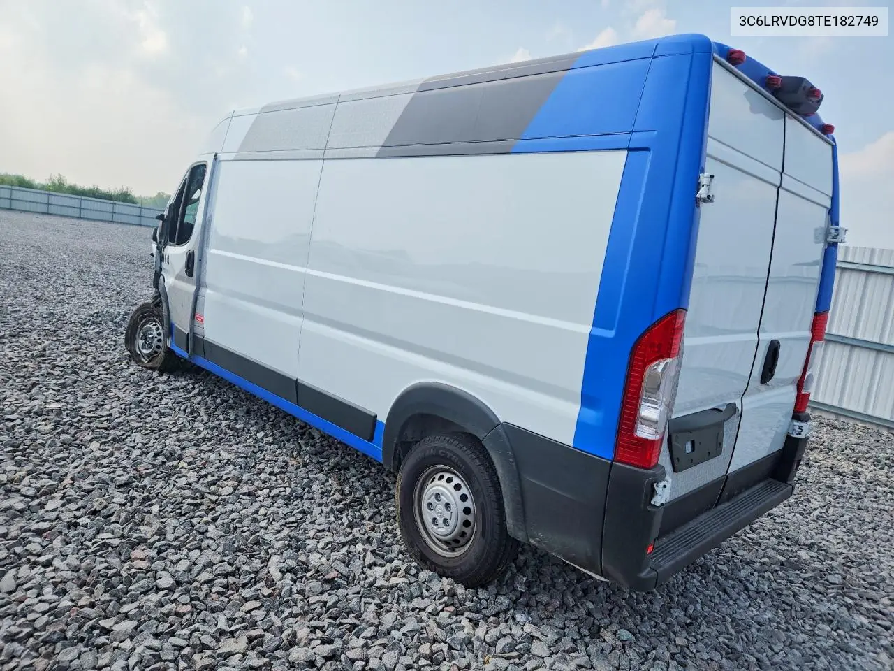2026 Ram Promaster 2500 2500 High VIN: 3C6LRVDG8TE182749 Lot: 61698176