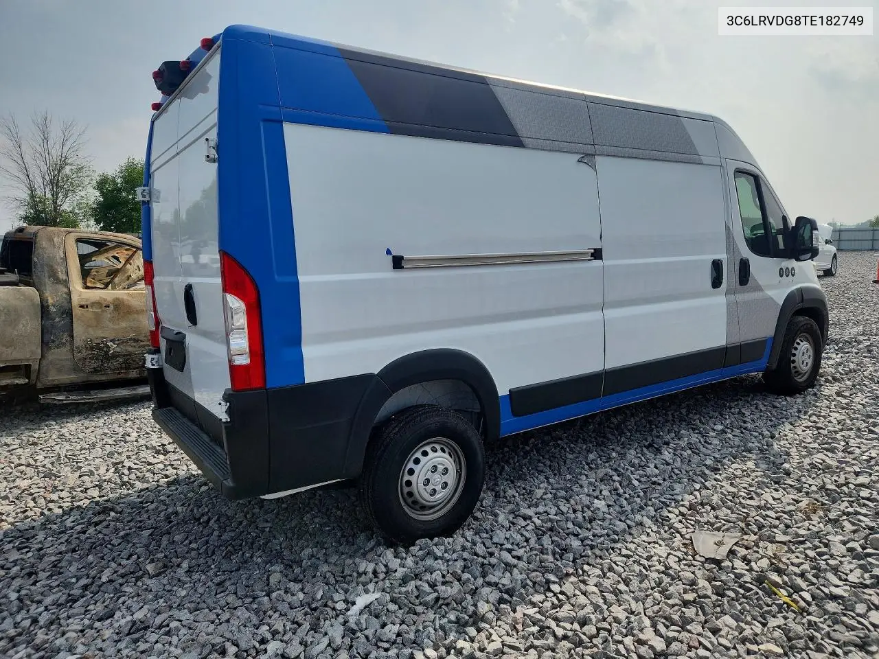 2026 Ram Promaster 2500 2500 High VIN: 3C6LRVDG8TE182749 Lot: 61698176