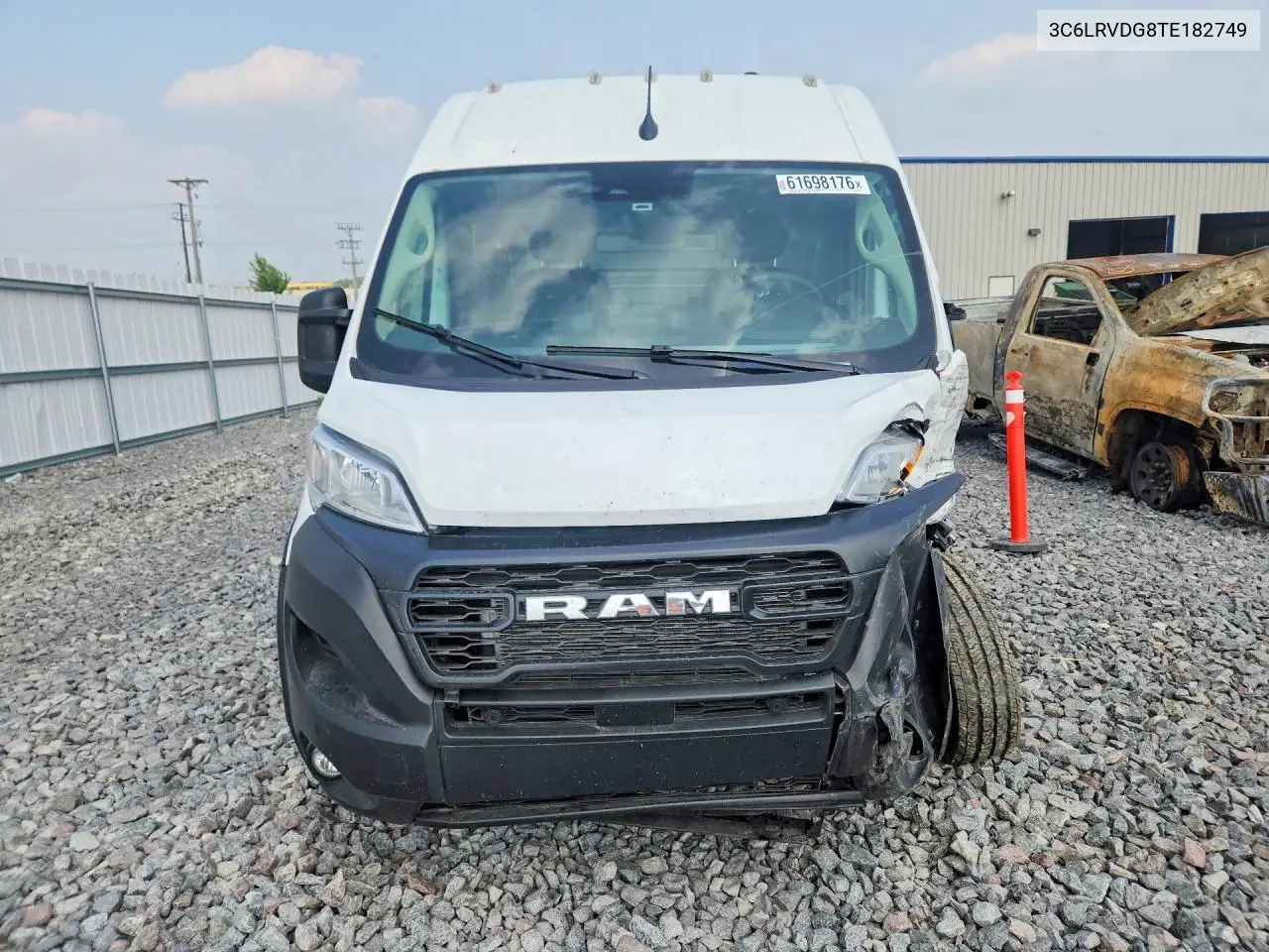 2026 Ram Promaster 2500 2500 High VIN: 3C6LRVDG8TE182749 Lot: 61698176