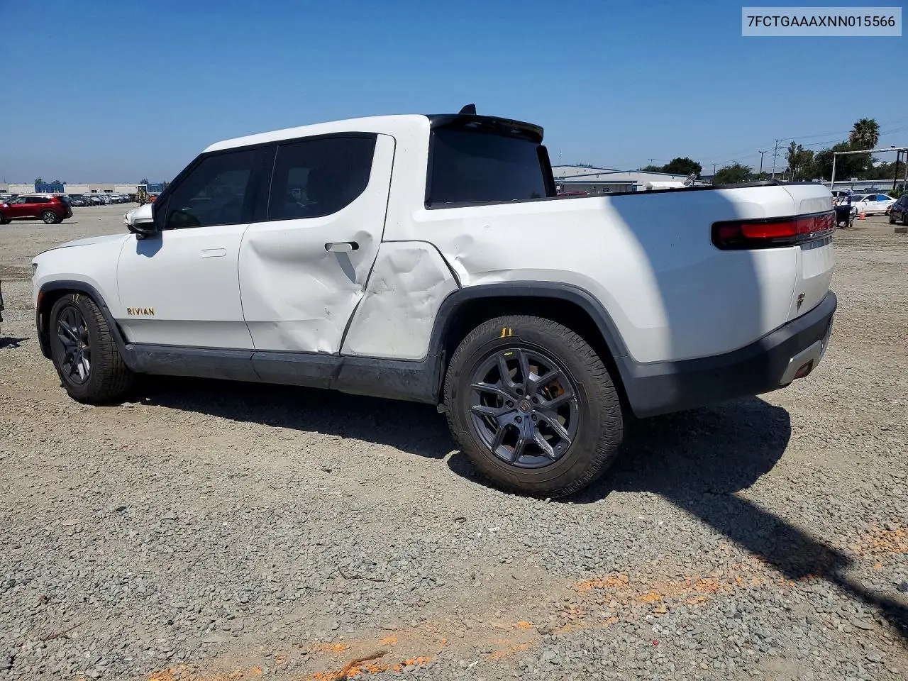 2022 Rivian R1T Adventure VIN: 7FCTGAAAXNN015566 Lot: 53999886