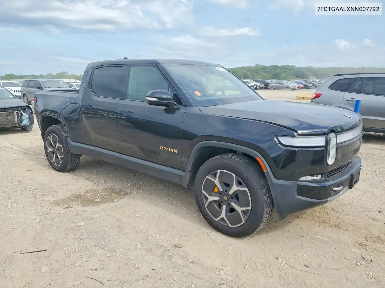2022 Rivian R1T Launch Edition VIN: 7FCTGAALXNN007792 Lot: 54403336