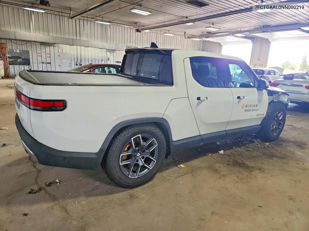 2022 Rivian R1T Launch Edition VIN: 7FCTGAAL0NN000219 Lot: 54446386