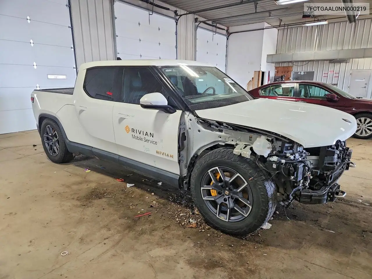 2022 Rivian R1T Launch Edition VIN: 7FCTGAAL0NN000219 Lot: 54446386