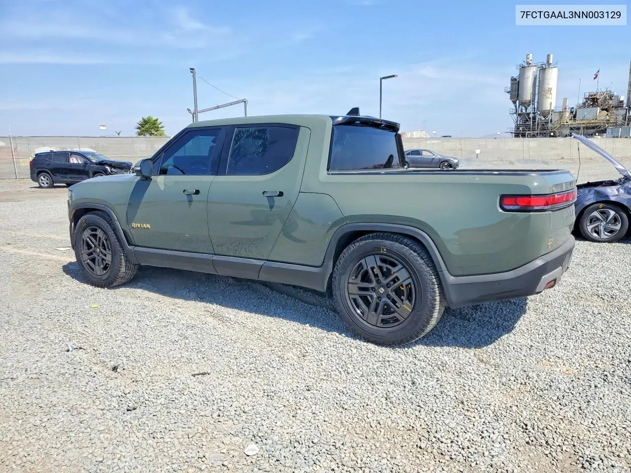 2022 Rivian R1T Launch Edition VIN: 7FCTGAAL3NN003129 Lot: 56066276